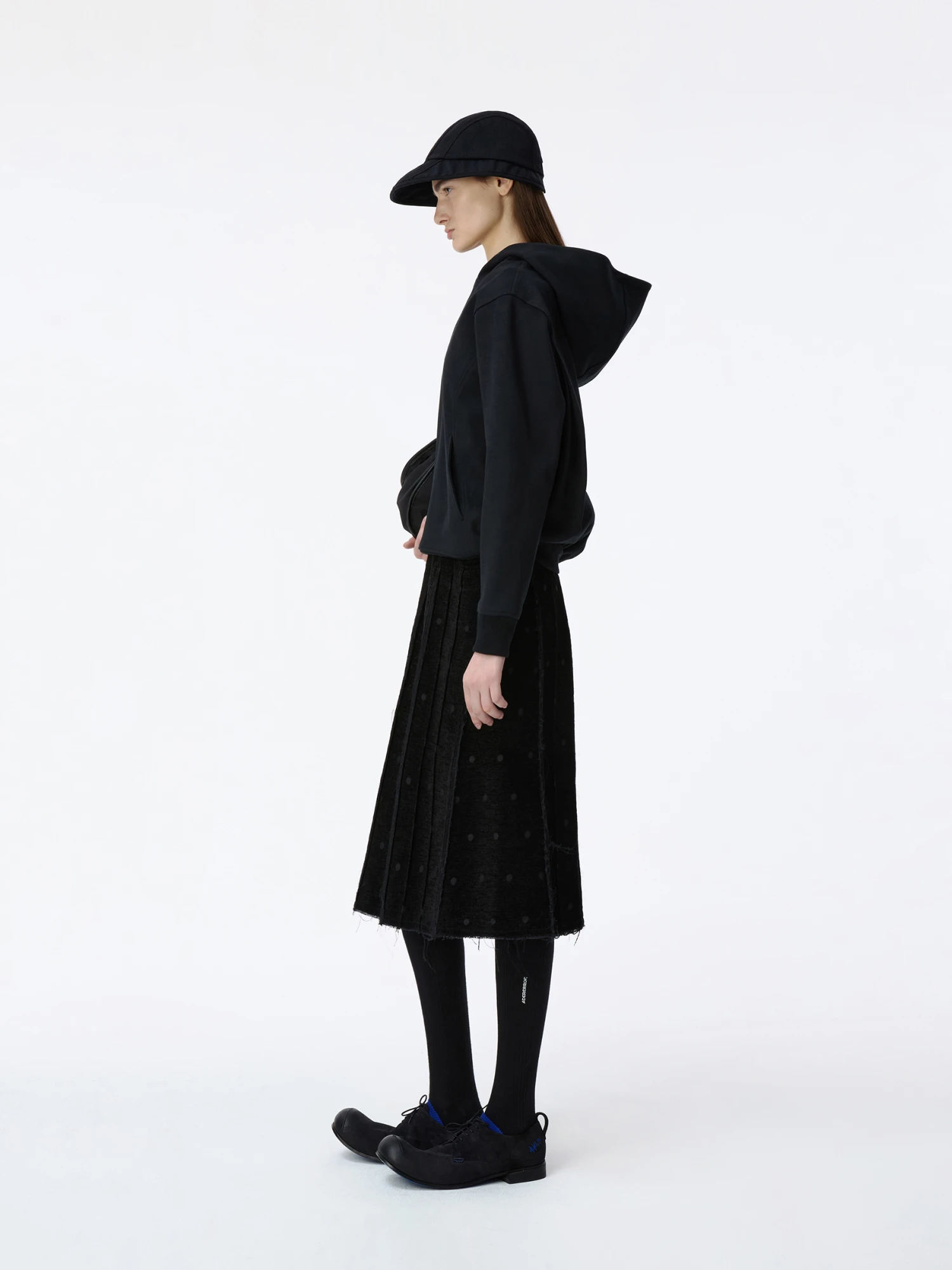 Худи ADERERROR Post Human Hoodie Product. 26 Black