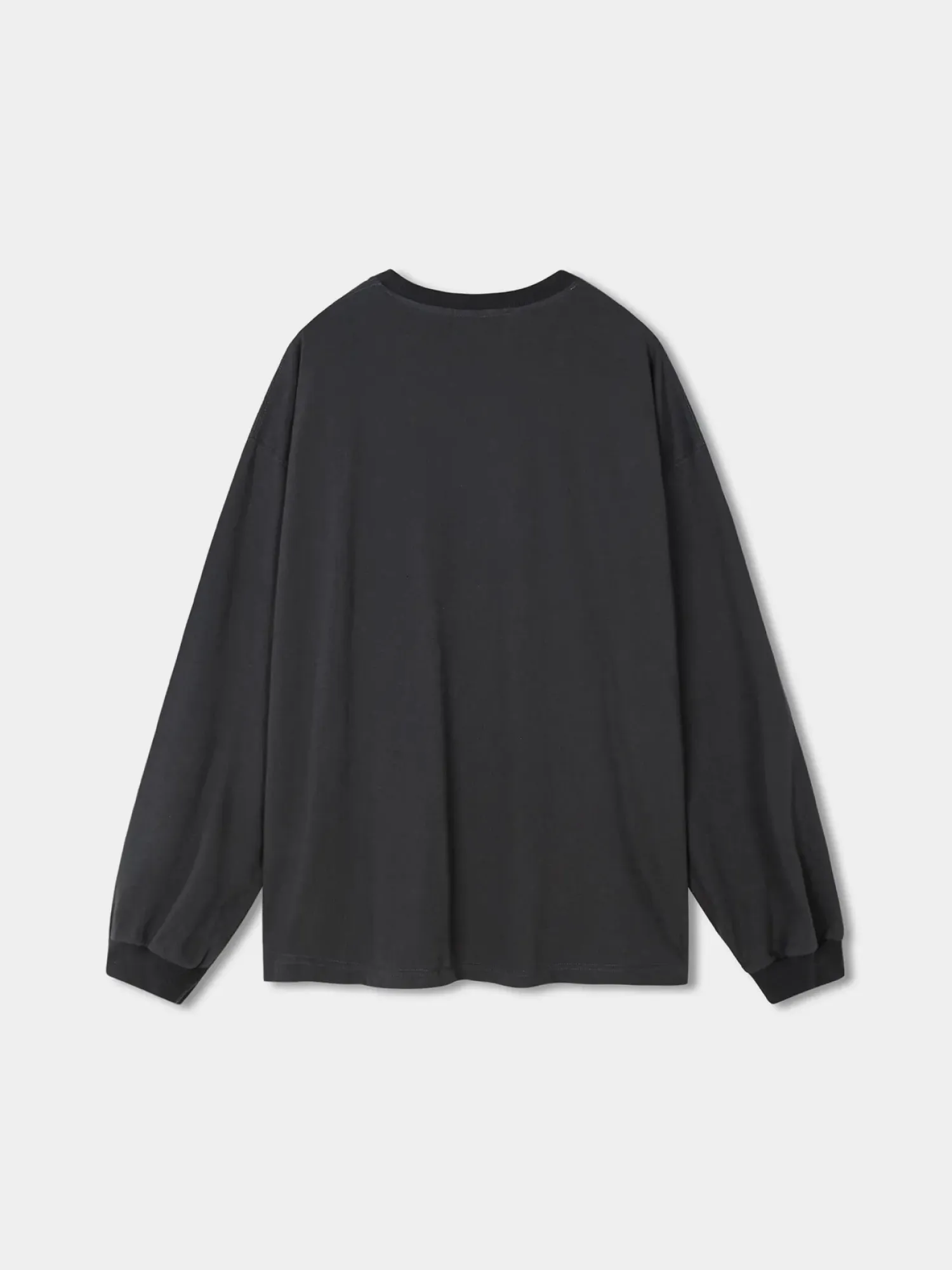 Лонгслив ANGLAN Library Collage Long Sleeve Charcoal