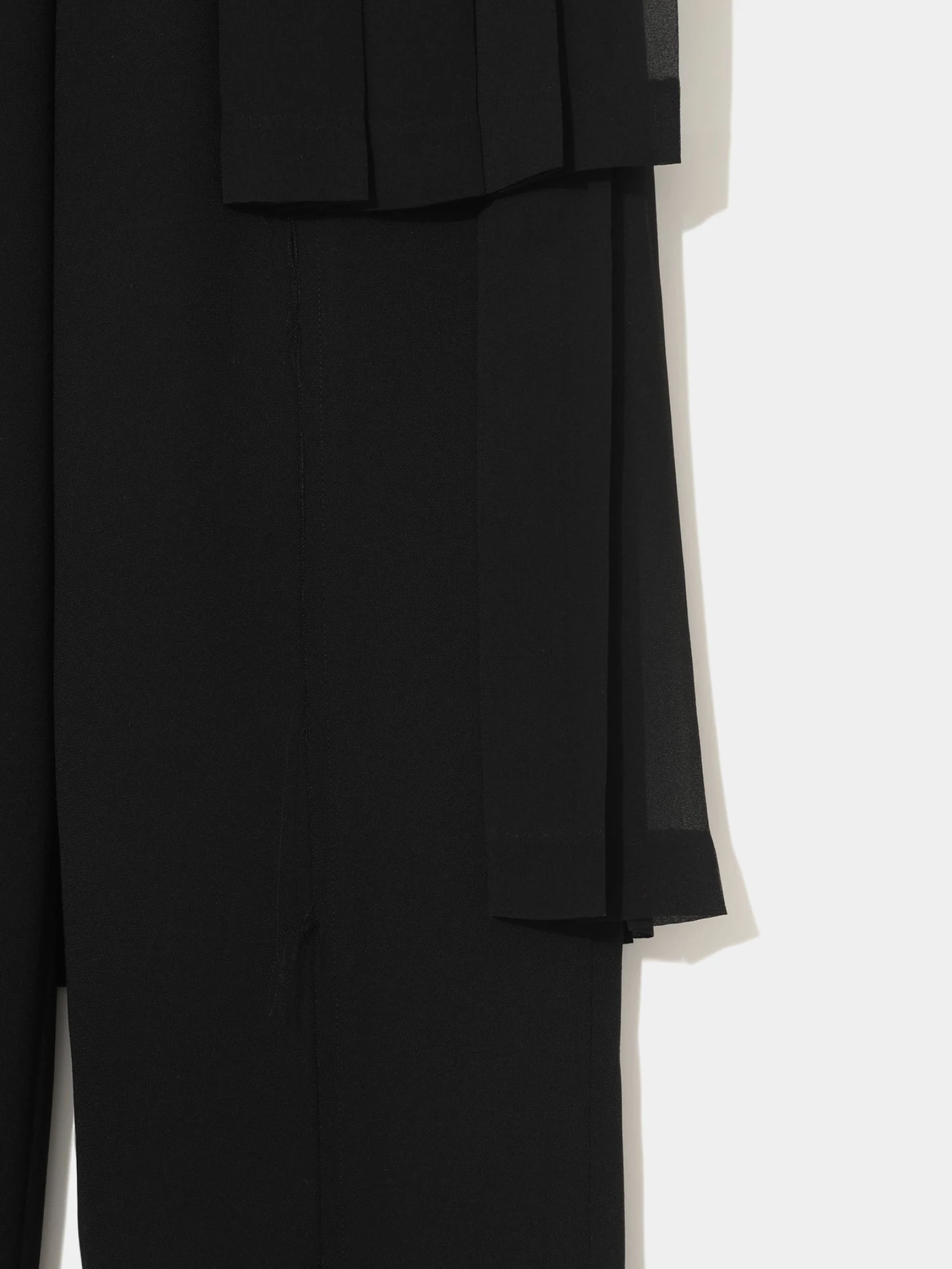 Женские юбка-брюки UNDERCOVER Straight Georgette Pleated Black