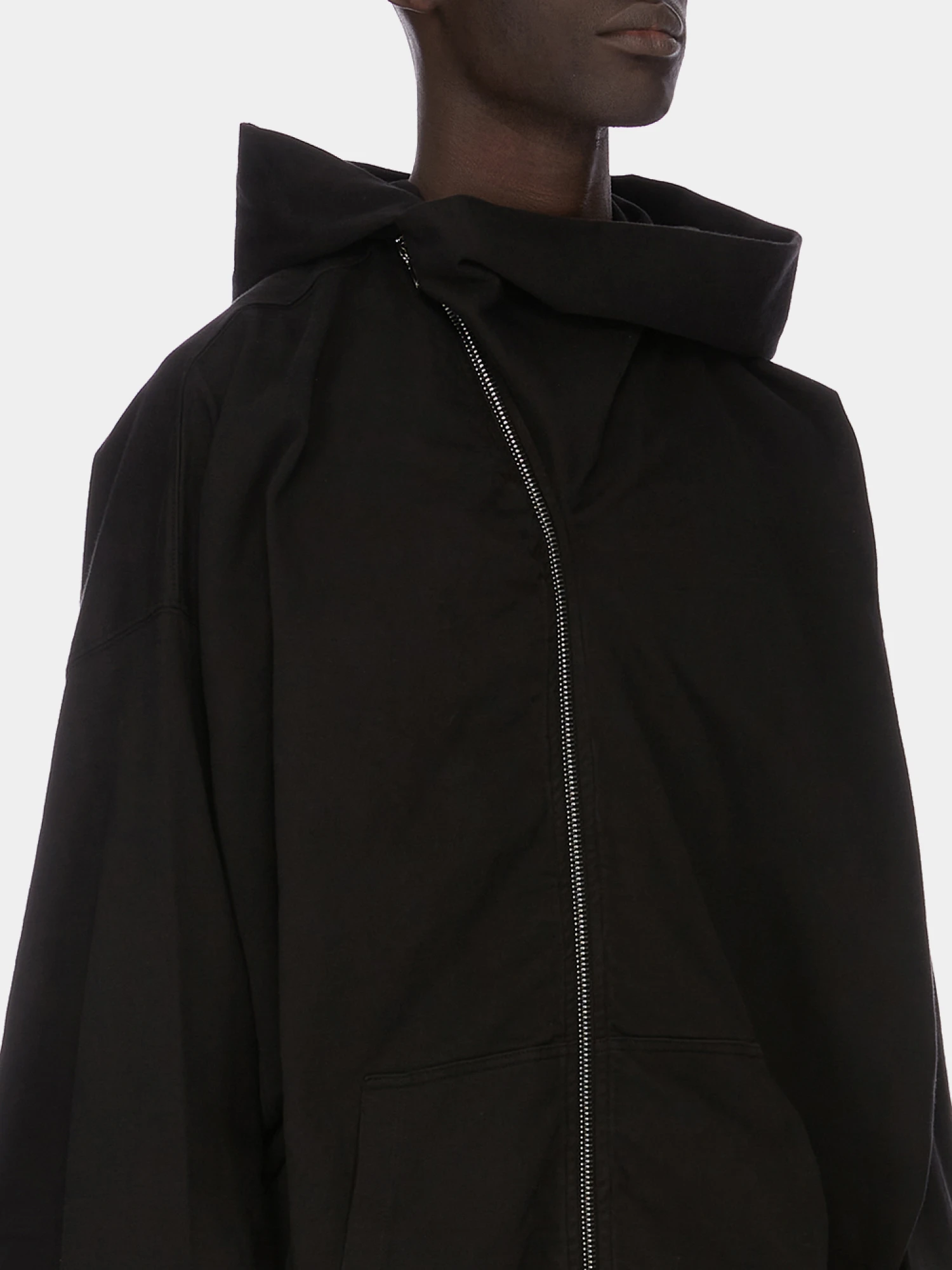 Зип-худи RICK OWENS DRKSHDW Mountain Hun Black