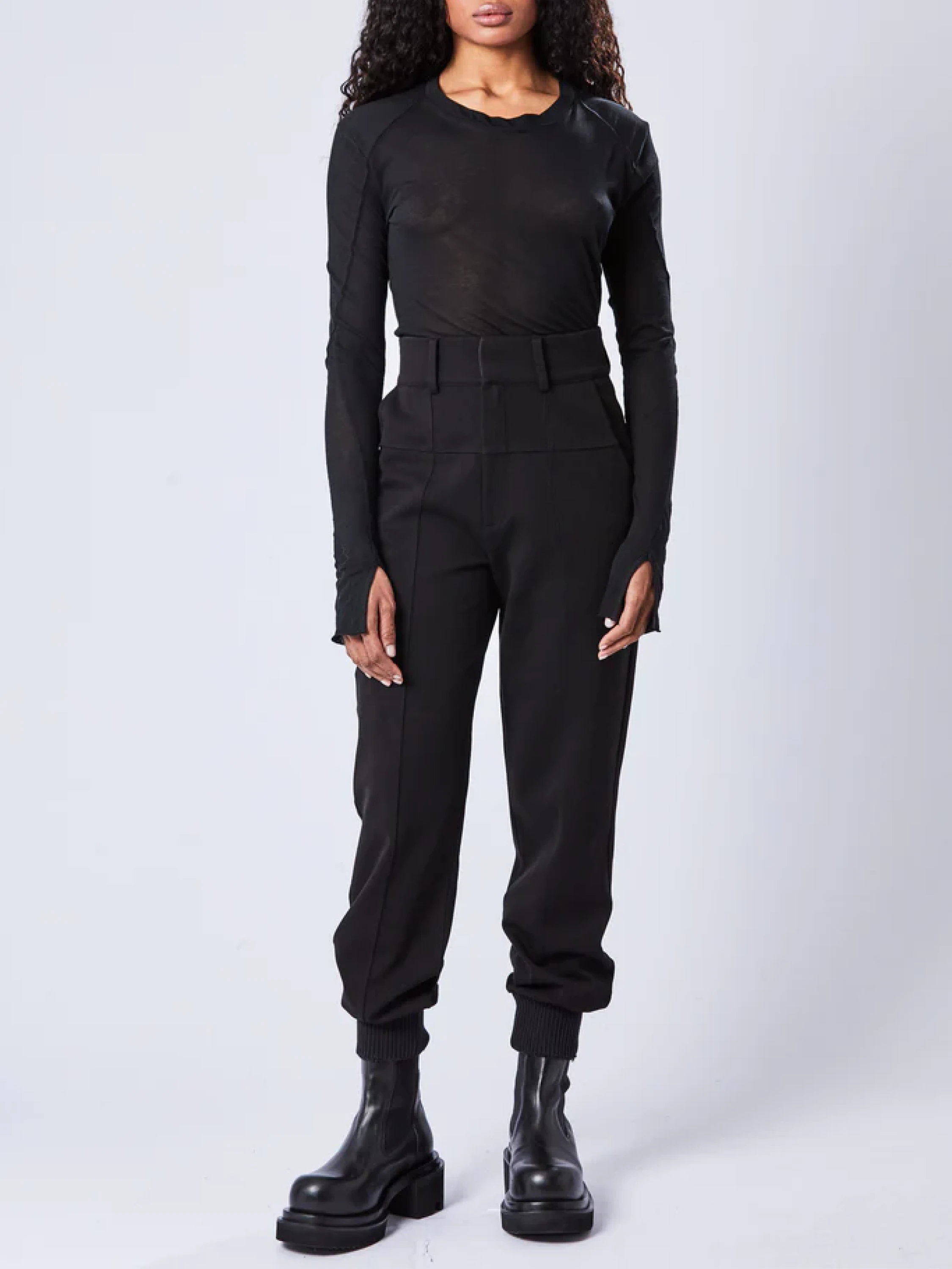 Женские брюки thom/krom W ST 346 Black