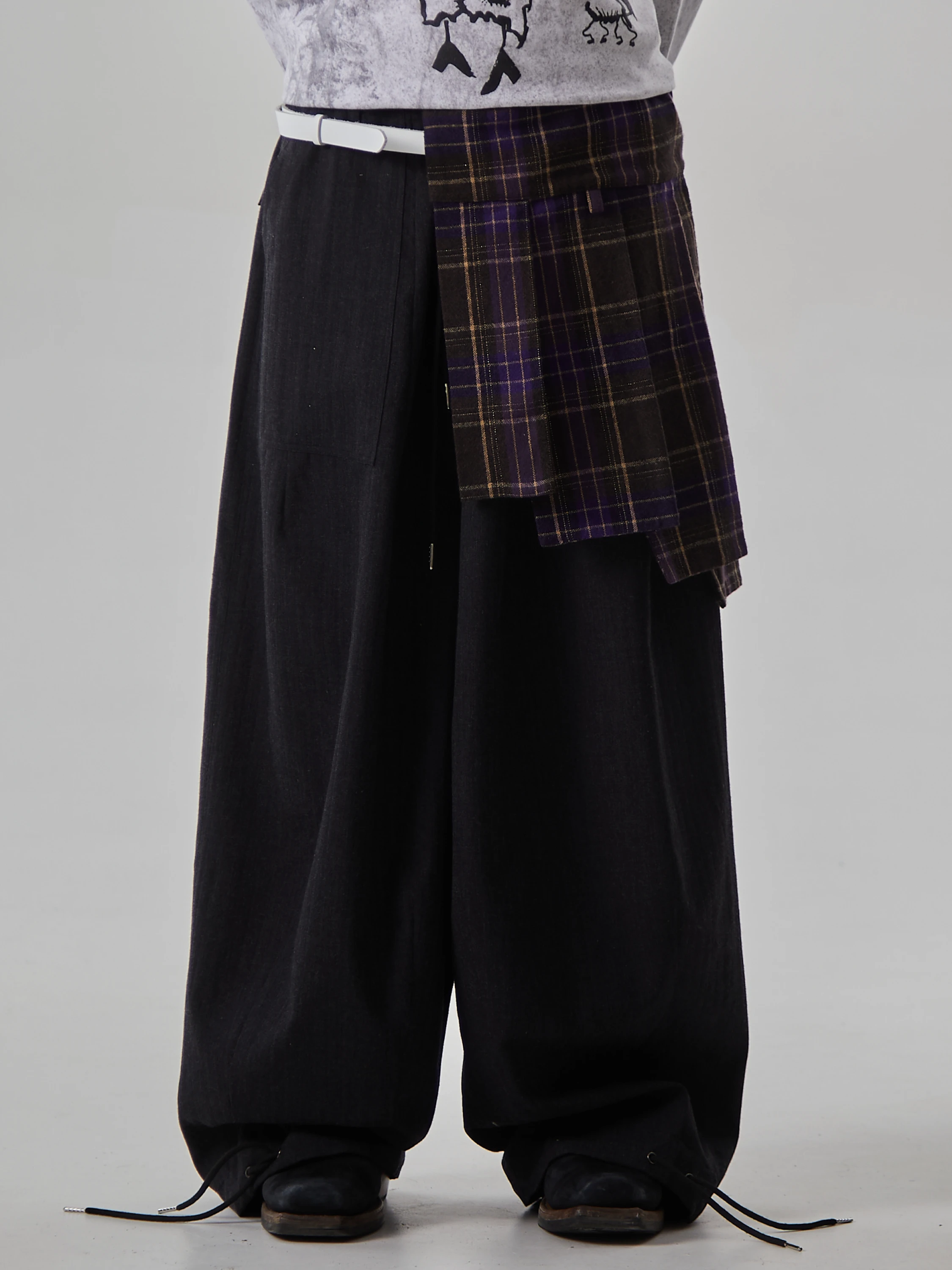 Пояс-юбка Siniy Vsadnik 1/2 Skirty Belt Tartan Multi/White