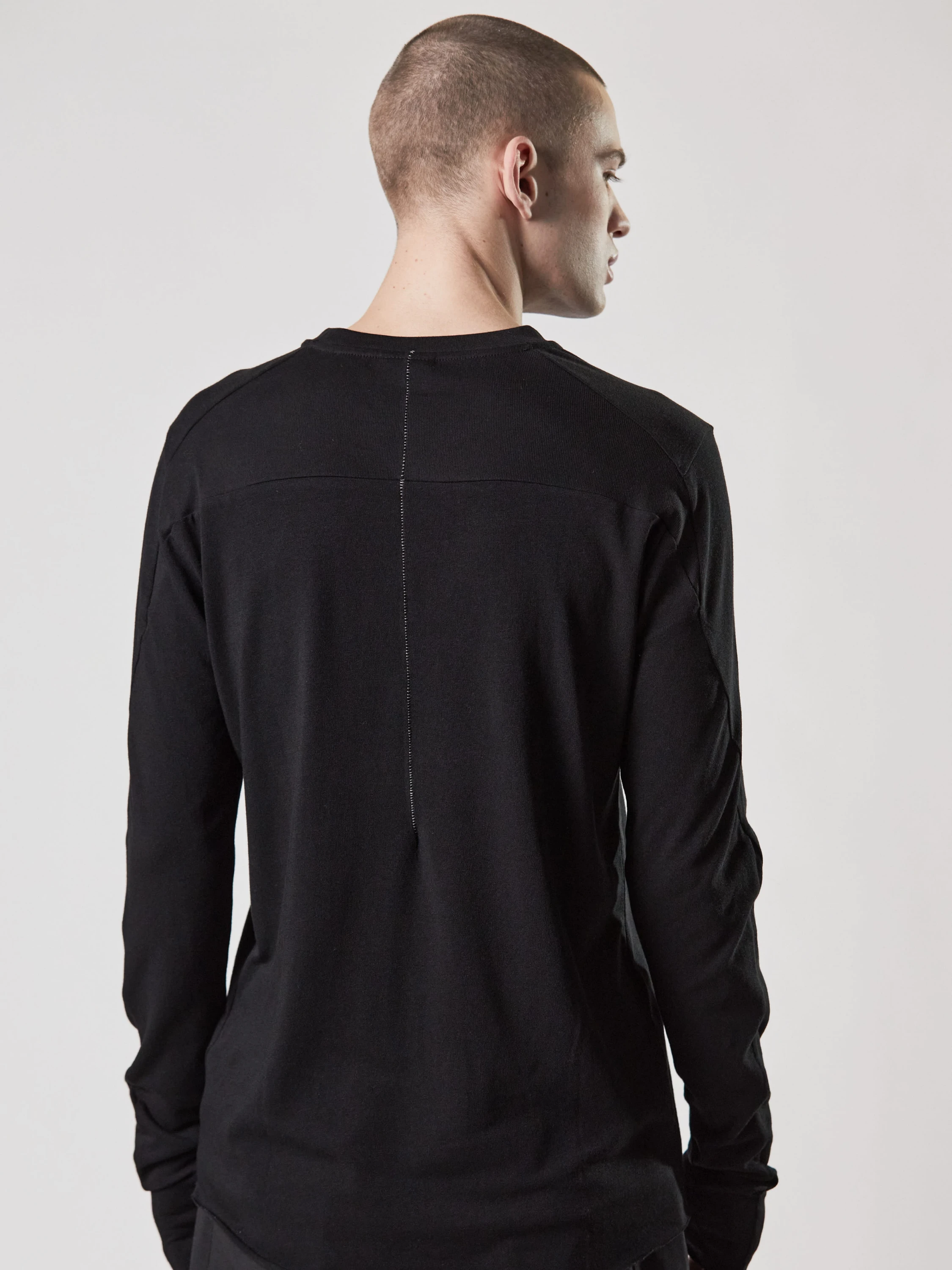 Лонгслив thom/krom M TS 808 Black