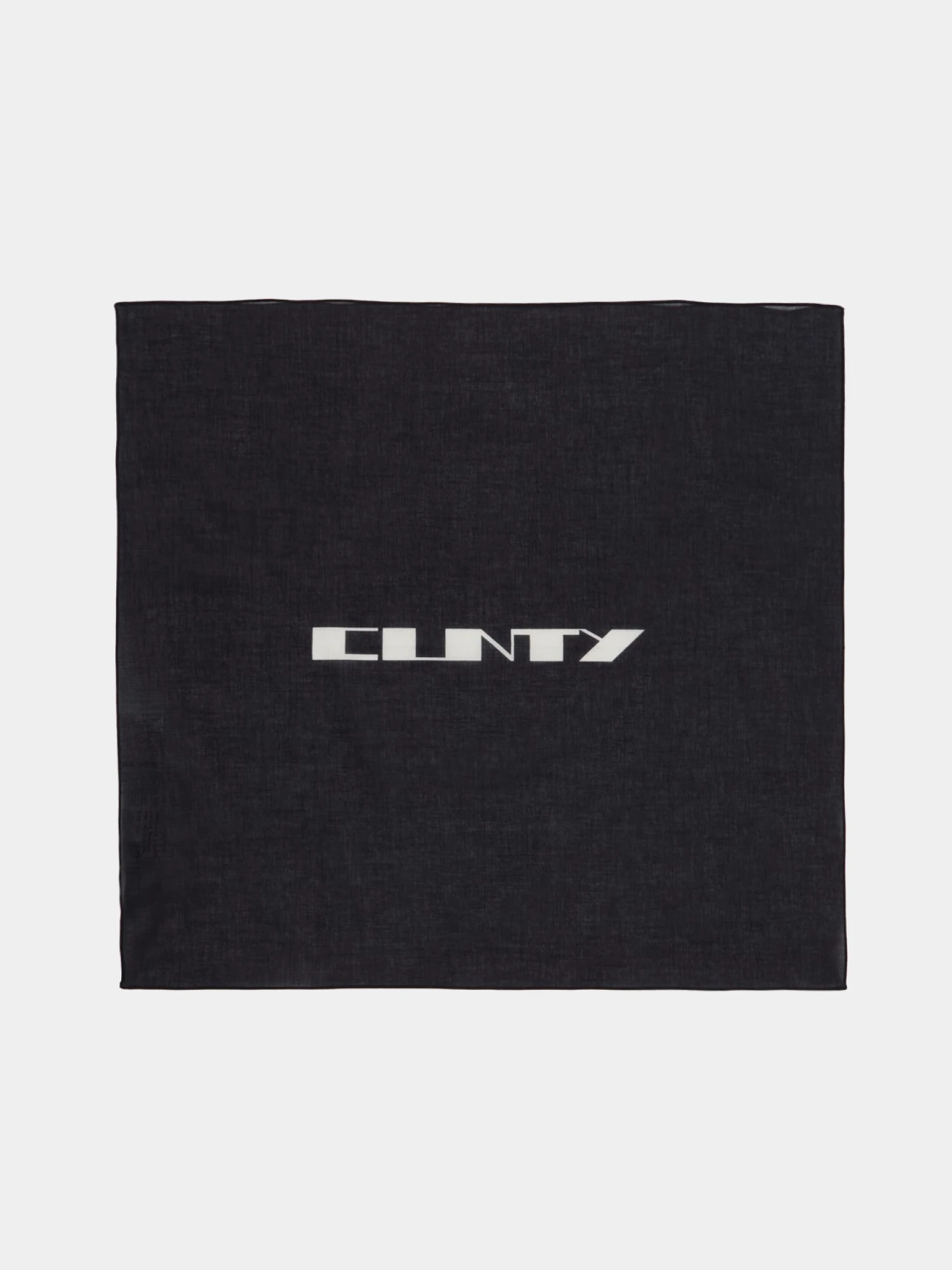 Шарф RICK OWENS DRKSHDW Cotton Printed Opera Black/Pearl