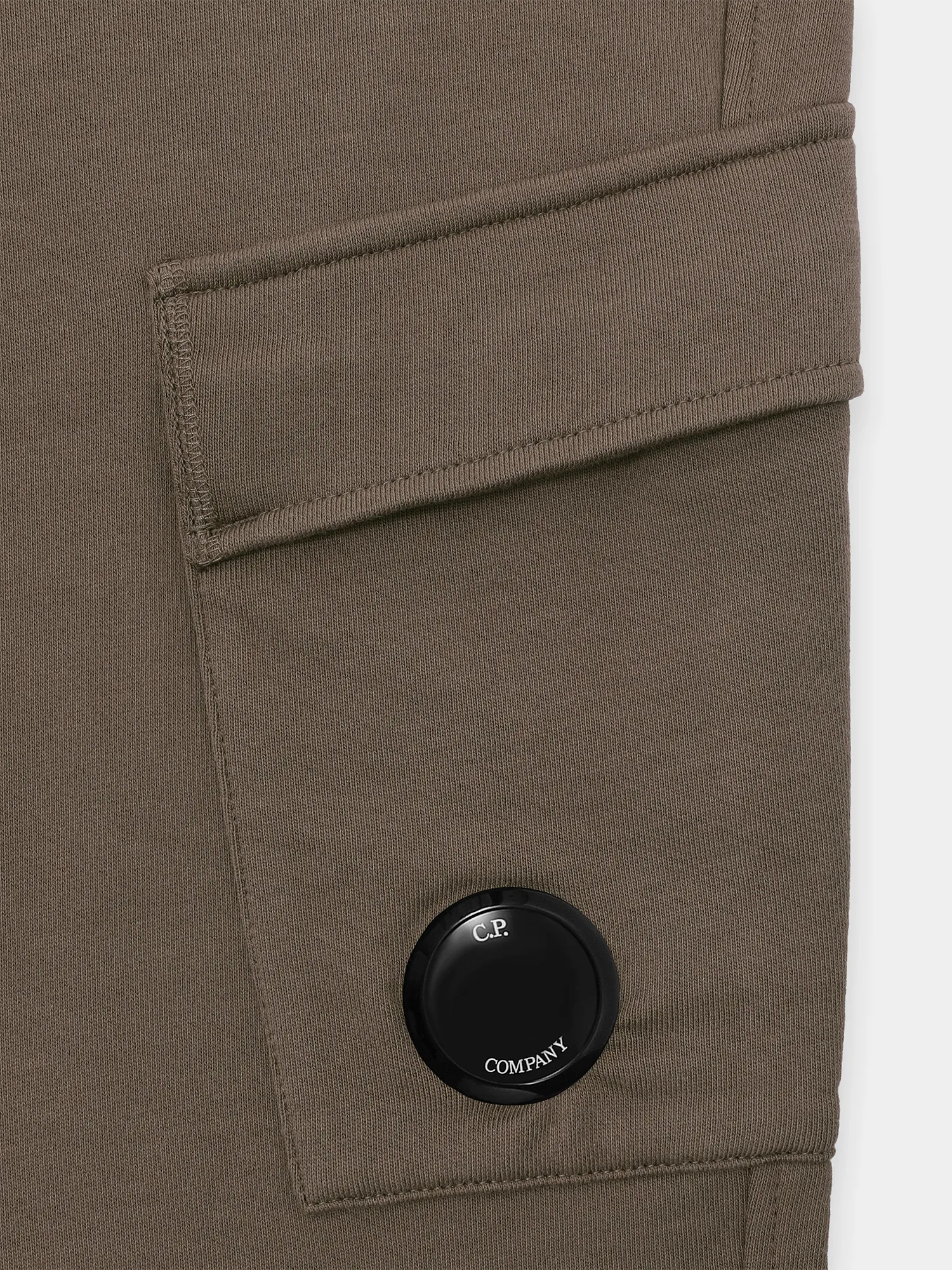 Брюки C.P. Company Diagonal Raised Fleece Walnut