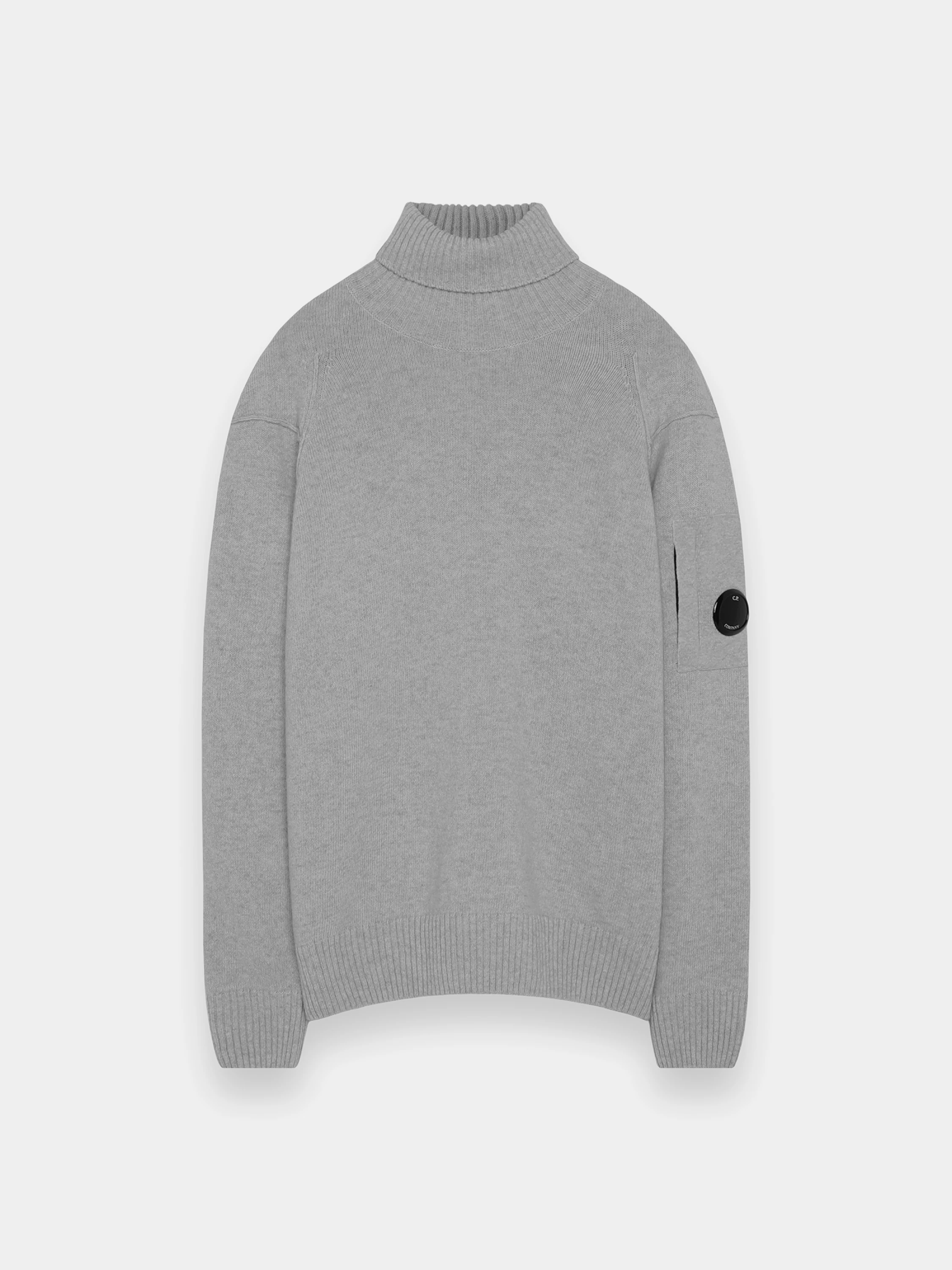 Бадлон C.P. Company Lambswool GRS Knit White Melange