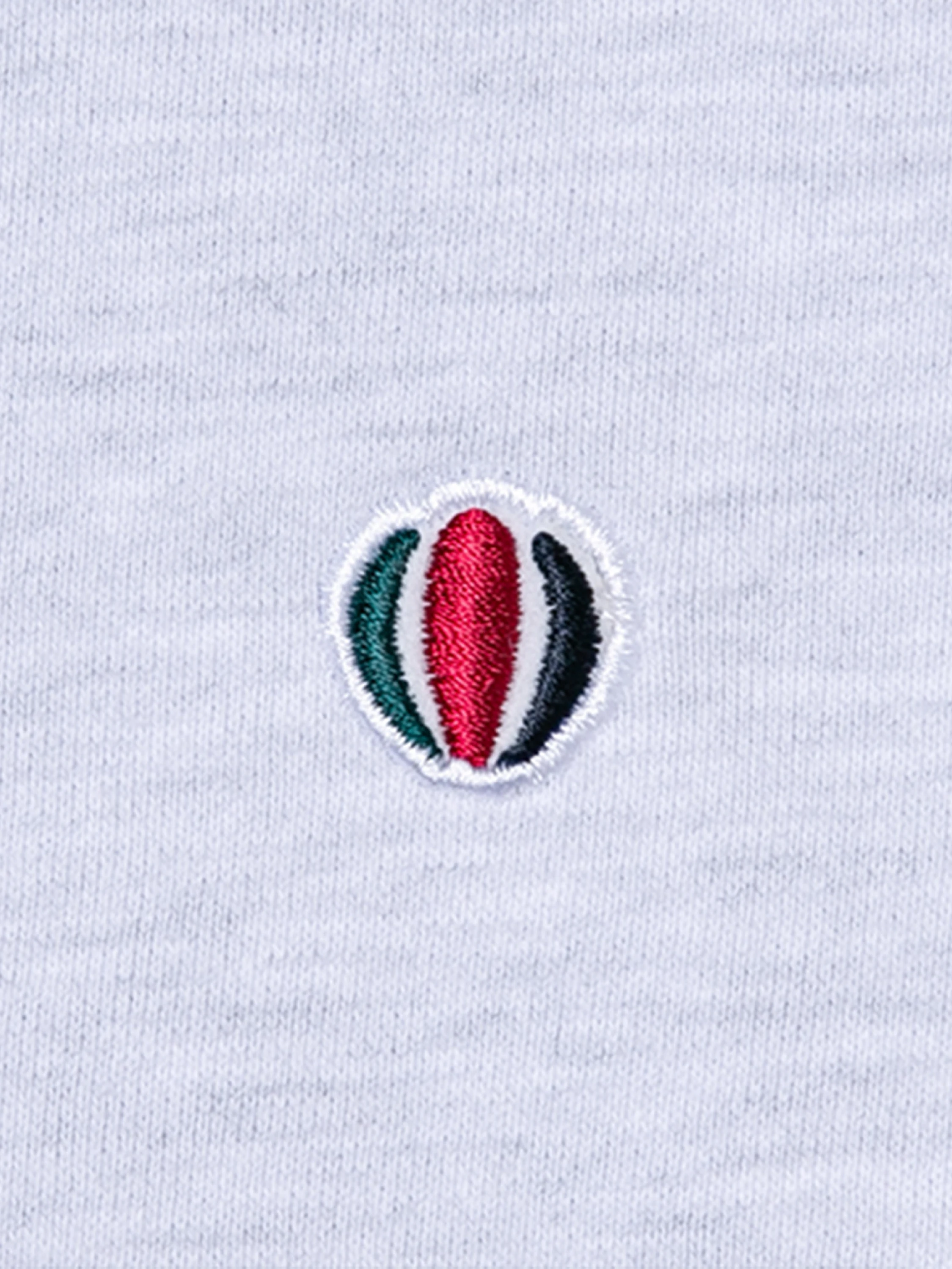 Свитшот ANGLAN Multi Color Wappen White Melange