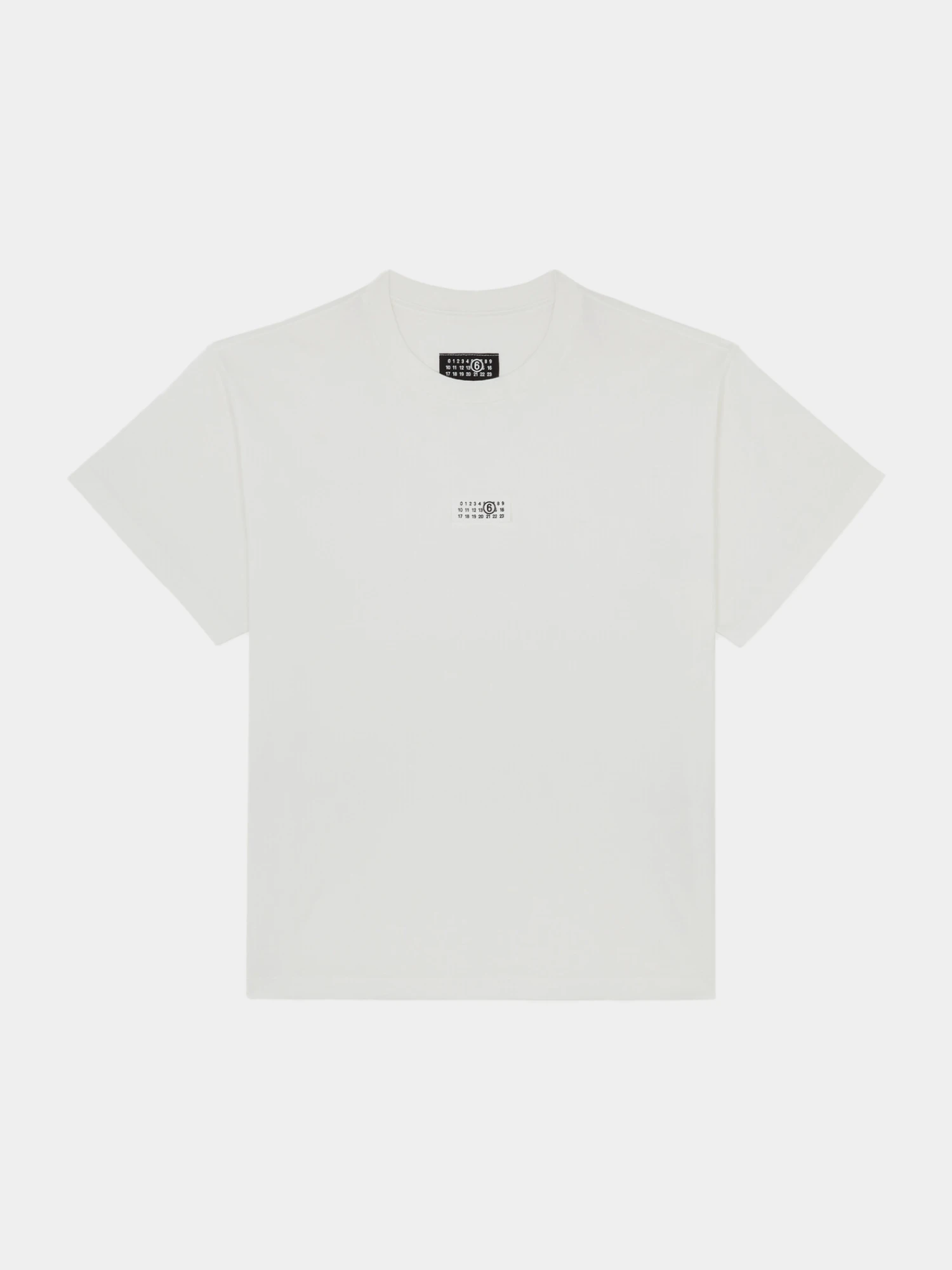 Футболка MM6 Maison Margiela Numeric Signature White