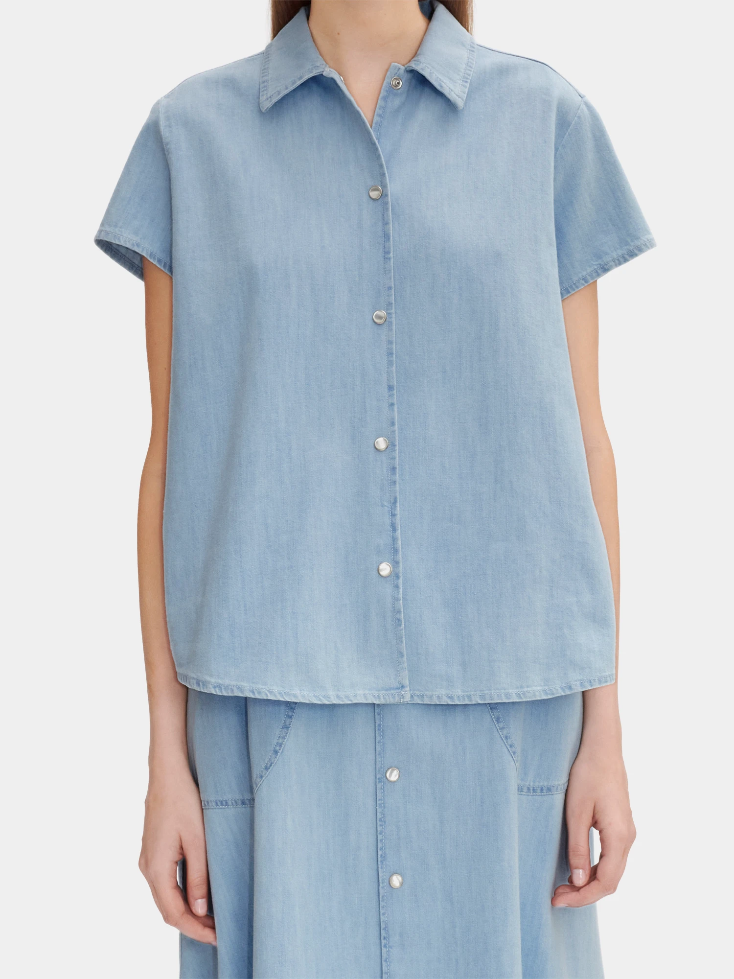 Женская рубашка A.P.C. Marina Pale Blue