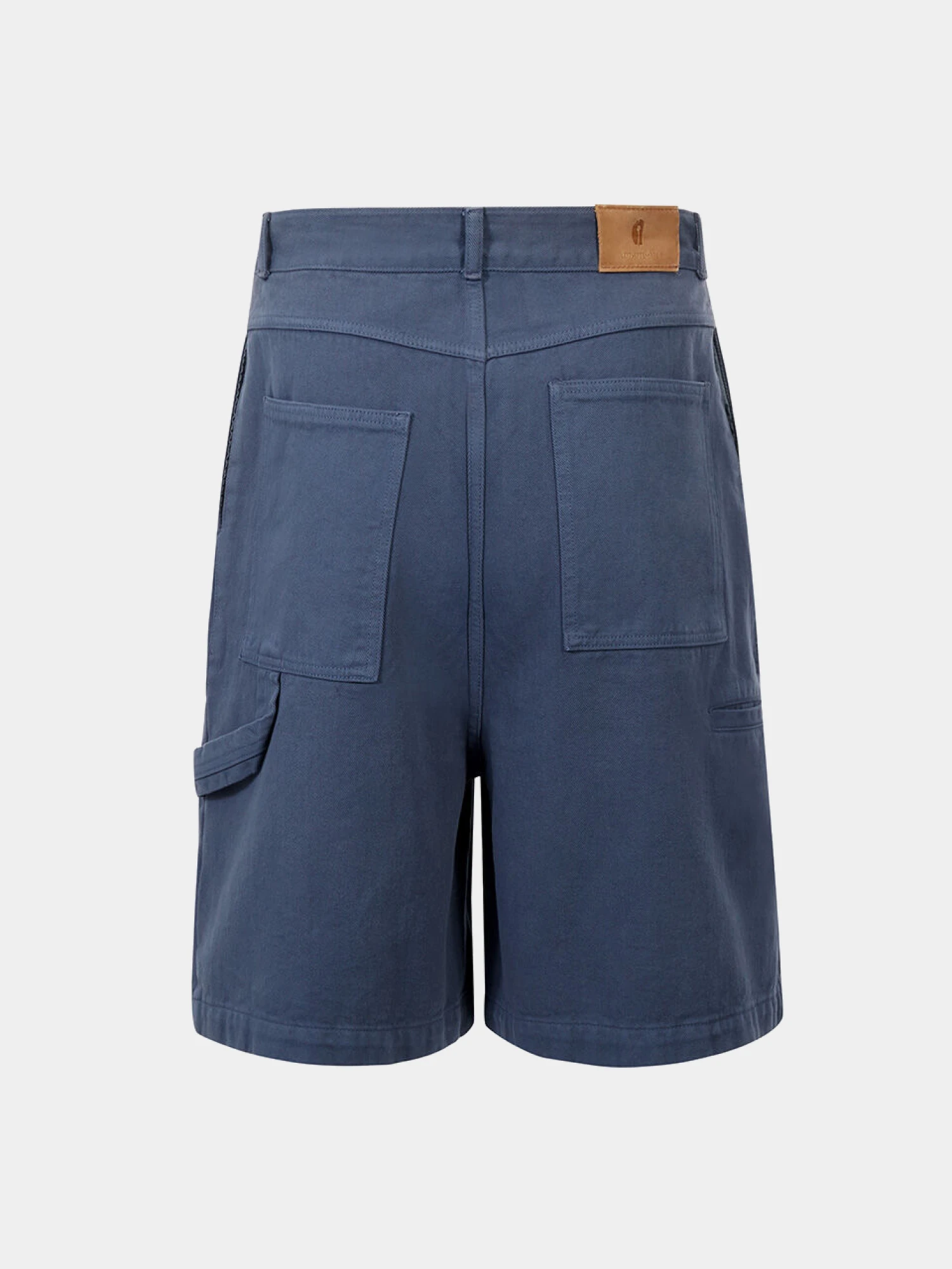 Шорты LE17SEPTEMBRE Over-Dyeing Bermuda Blue