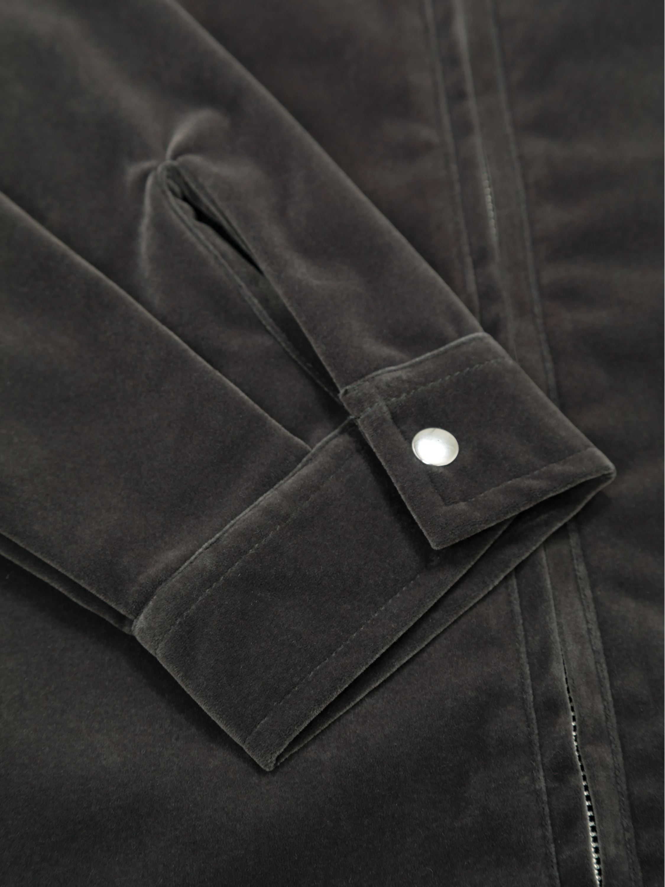 Рубашка Garbstore Grande Zip Shirt Grey