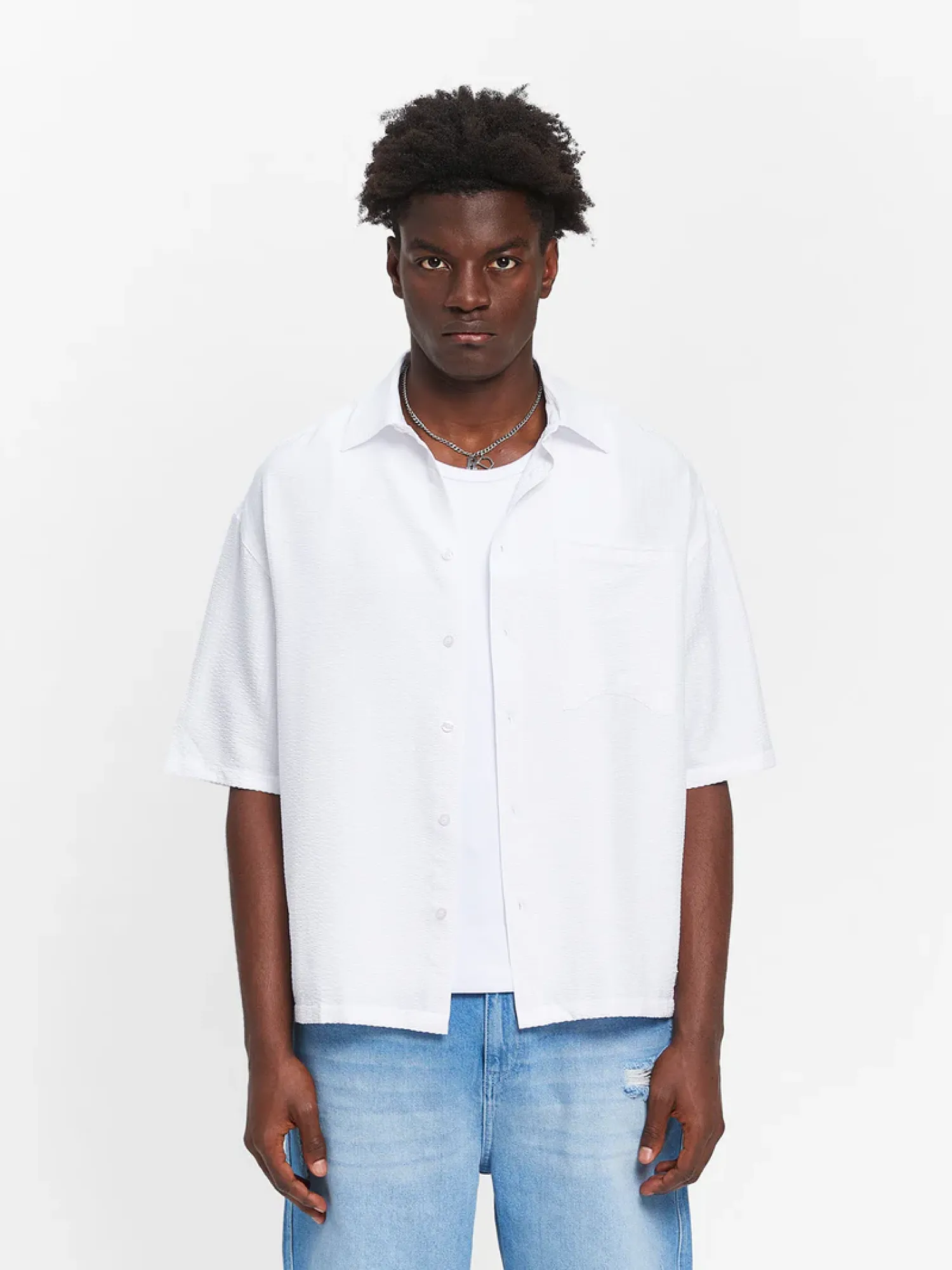 Рубашка RETERNITY Eclux Button Shirt White