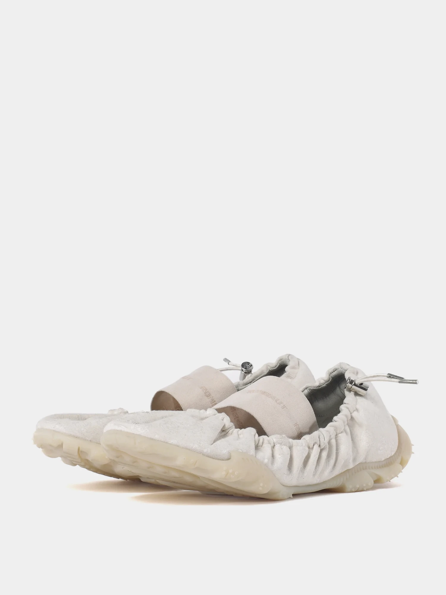 Женские балетки ROMBAUT Rei Monogram White