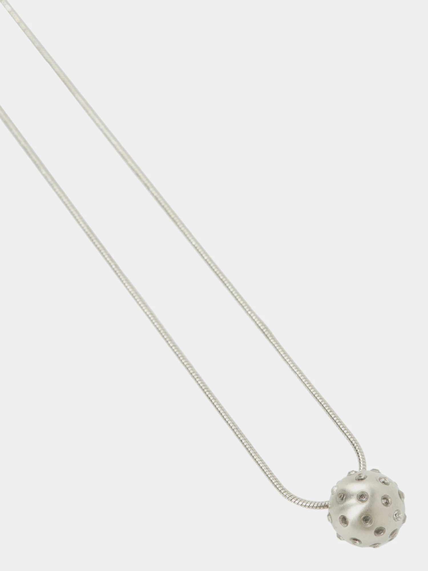 Подвеска Rick Owens Mini Orb Pendant Palladio