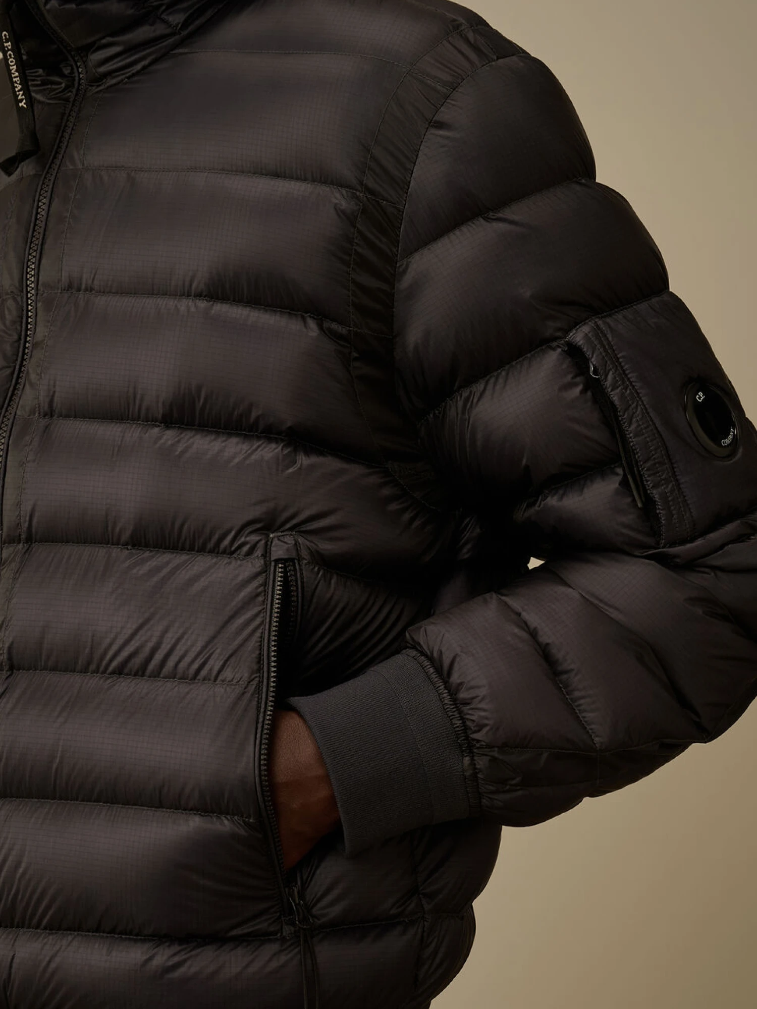 Пуховик C.P. Company D.D. Shell Hooded Down Total Eclips