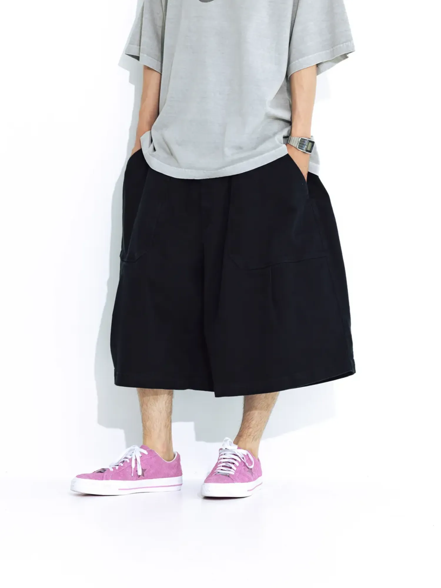Шорты ANGLAN Fatigue Half Pants Black