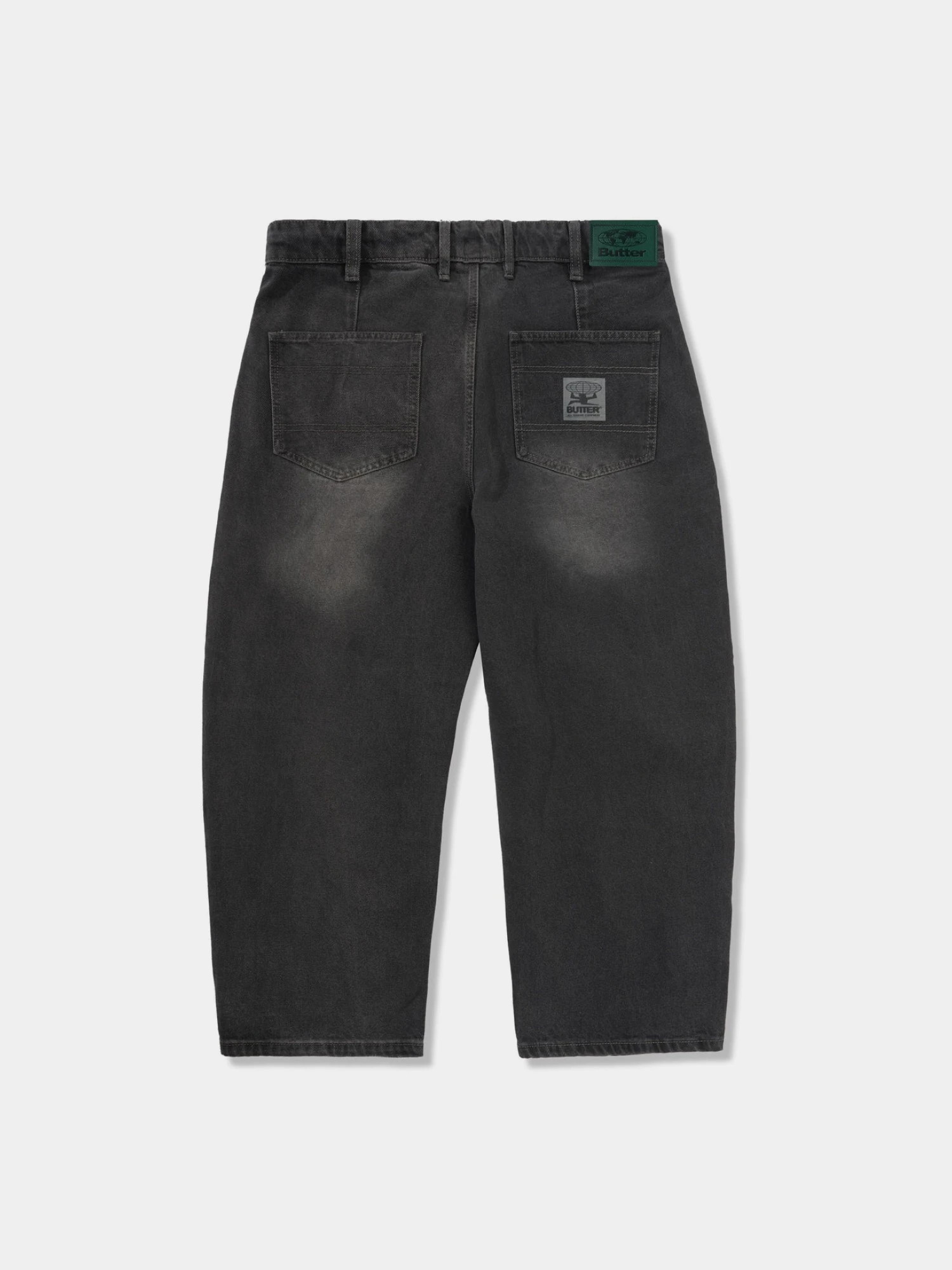 Джинсы Butter Goods Wide Cut Jeans Washed Black