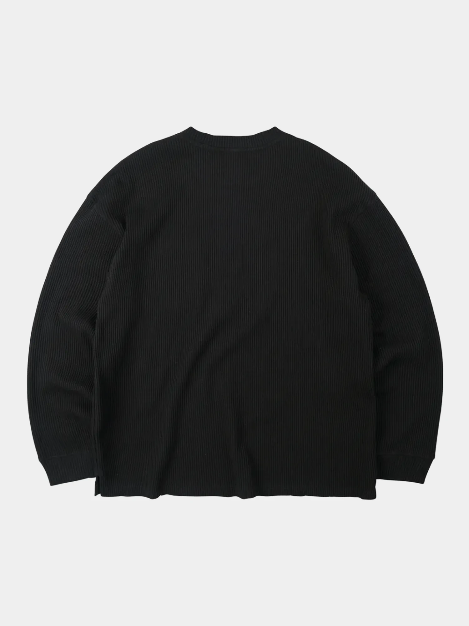 Лонгслив FrizmWORKS Oversized Waffle Pocket Black