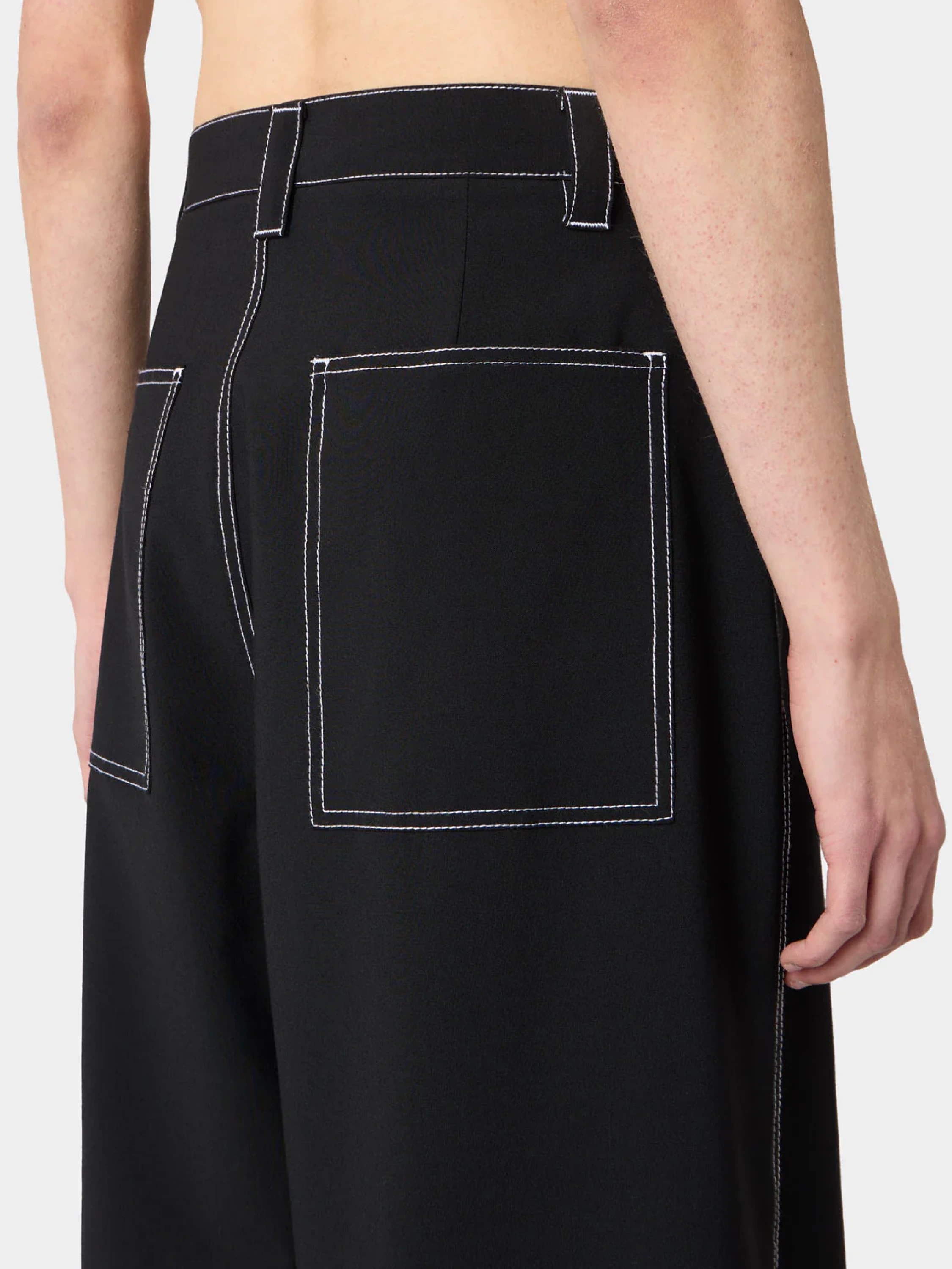 Шорты Sunnei Short Largo Pants Black