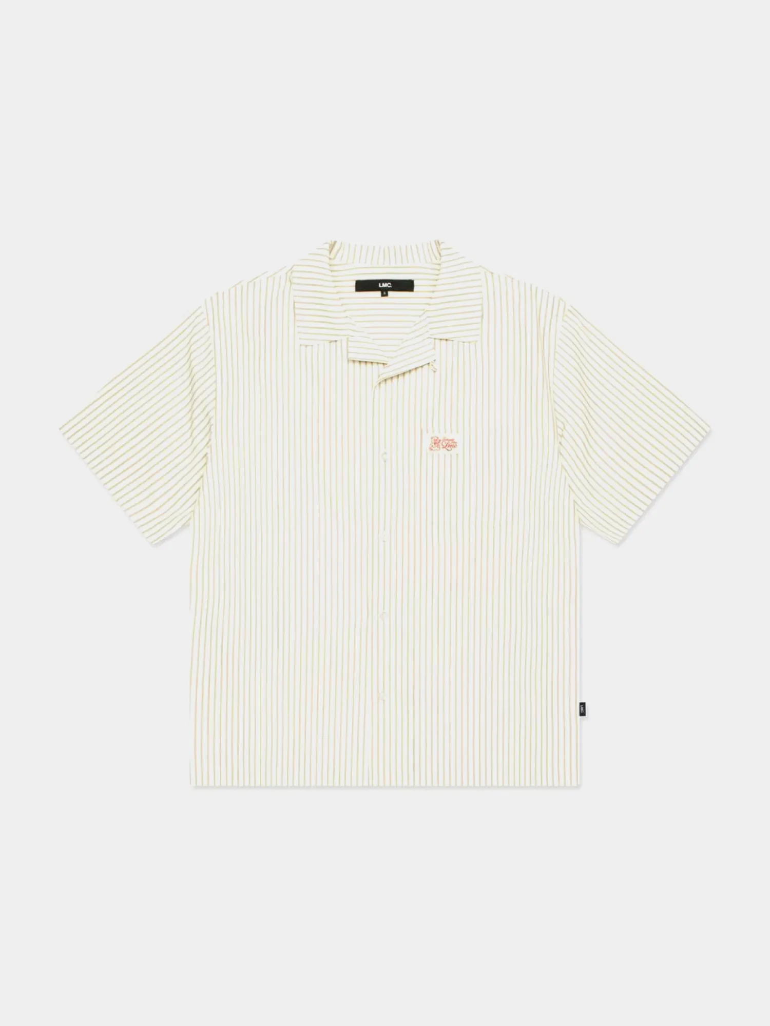 Рубашка LMC Stripe Resort Short Slv Shirt Ivory