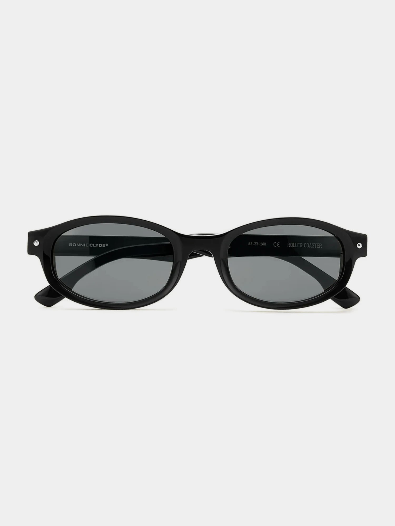 Очки Bonnie Clyde Roller Coaster Black & Black Lens