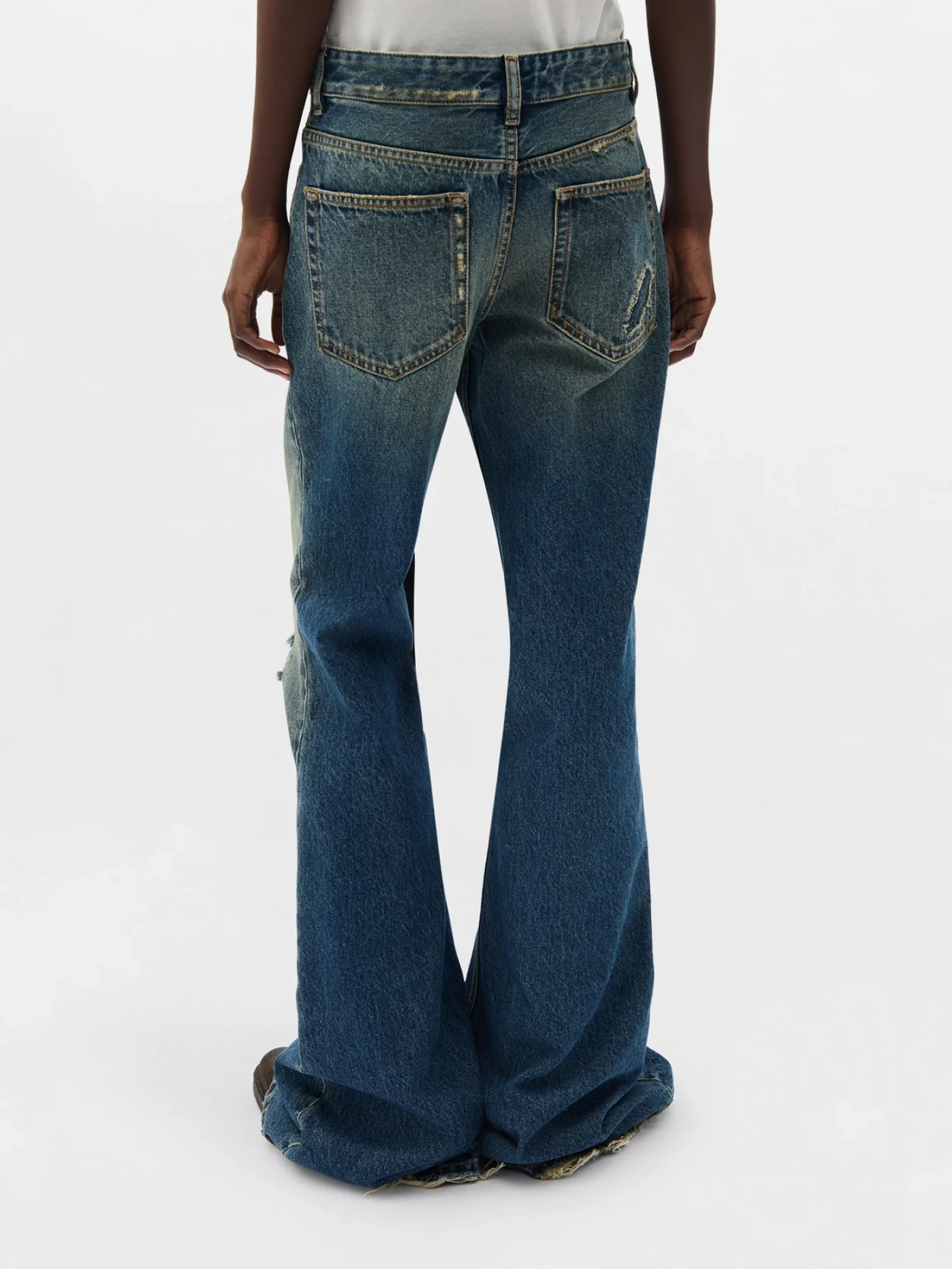 Женские джинсы Ann Demeulemeester Toos Vintage Blue