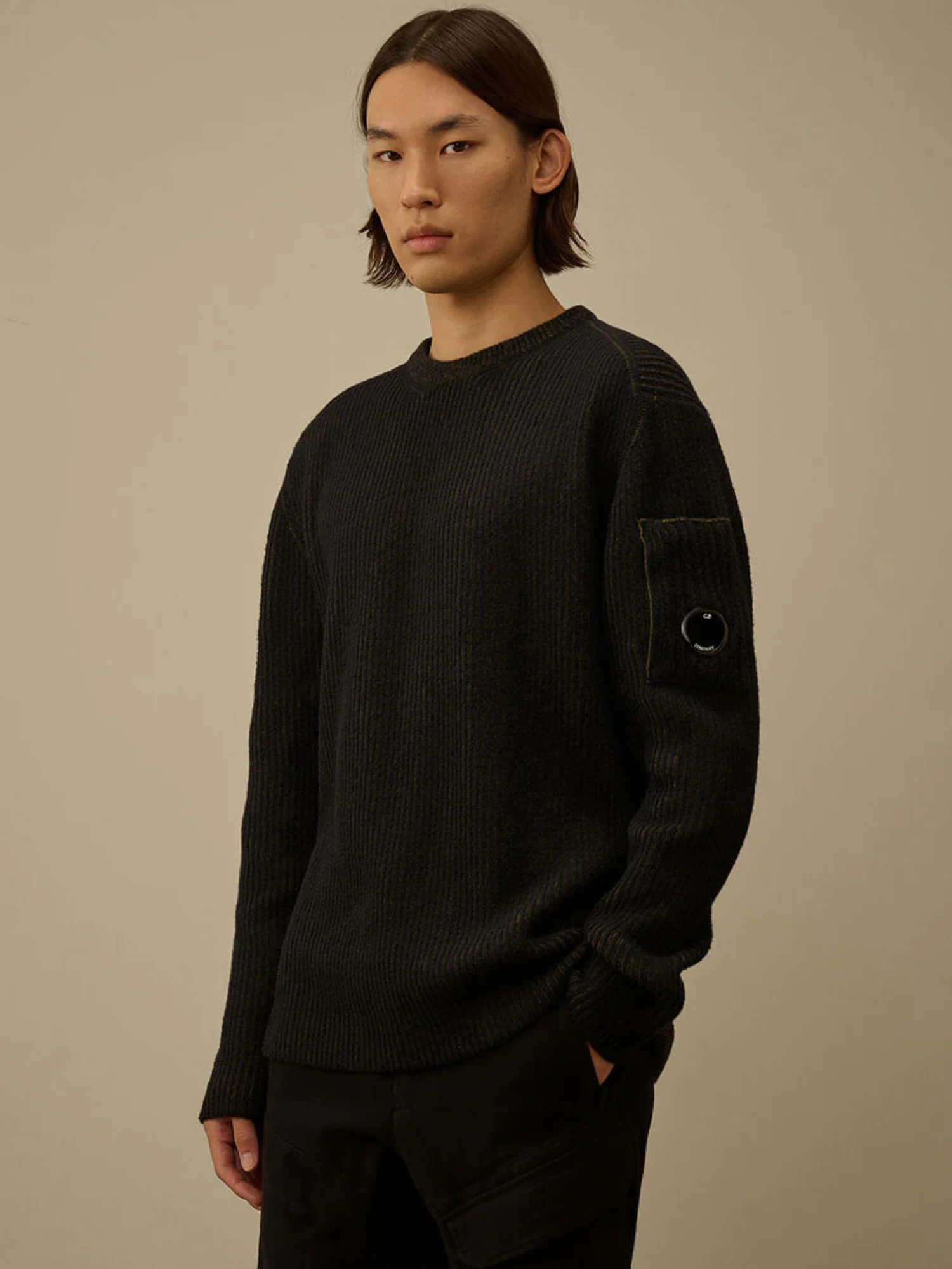 Джемпер C.P. Company Lens Detailed Fleece Capers