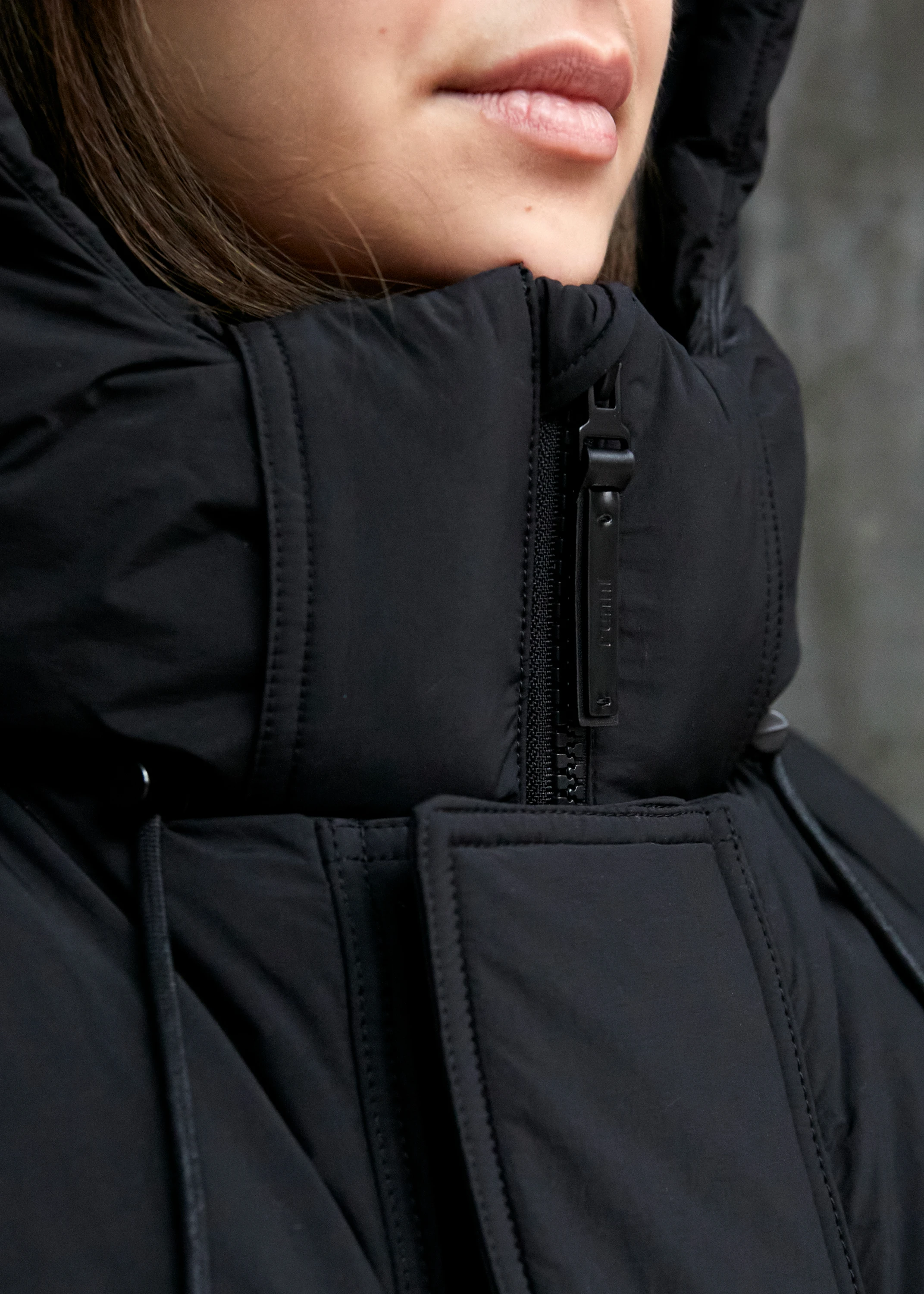 Пуховик JUUN.J Double Down Jumper Black