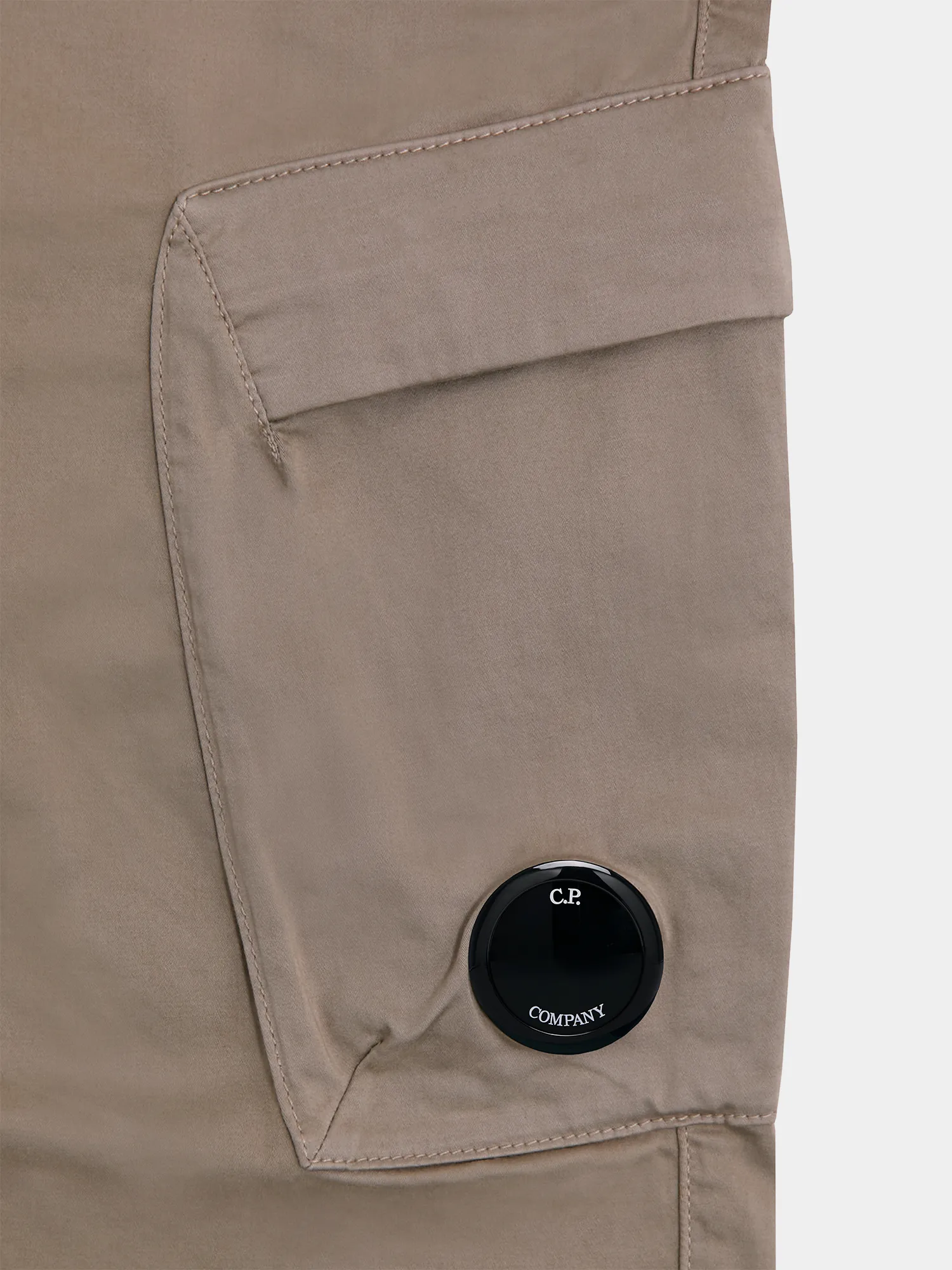 Брюки C.P. Company Stretch Sateen Ergonomic Cargo Vintage Khaki