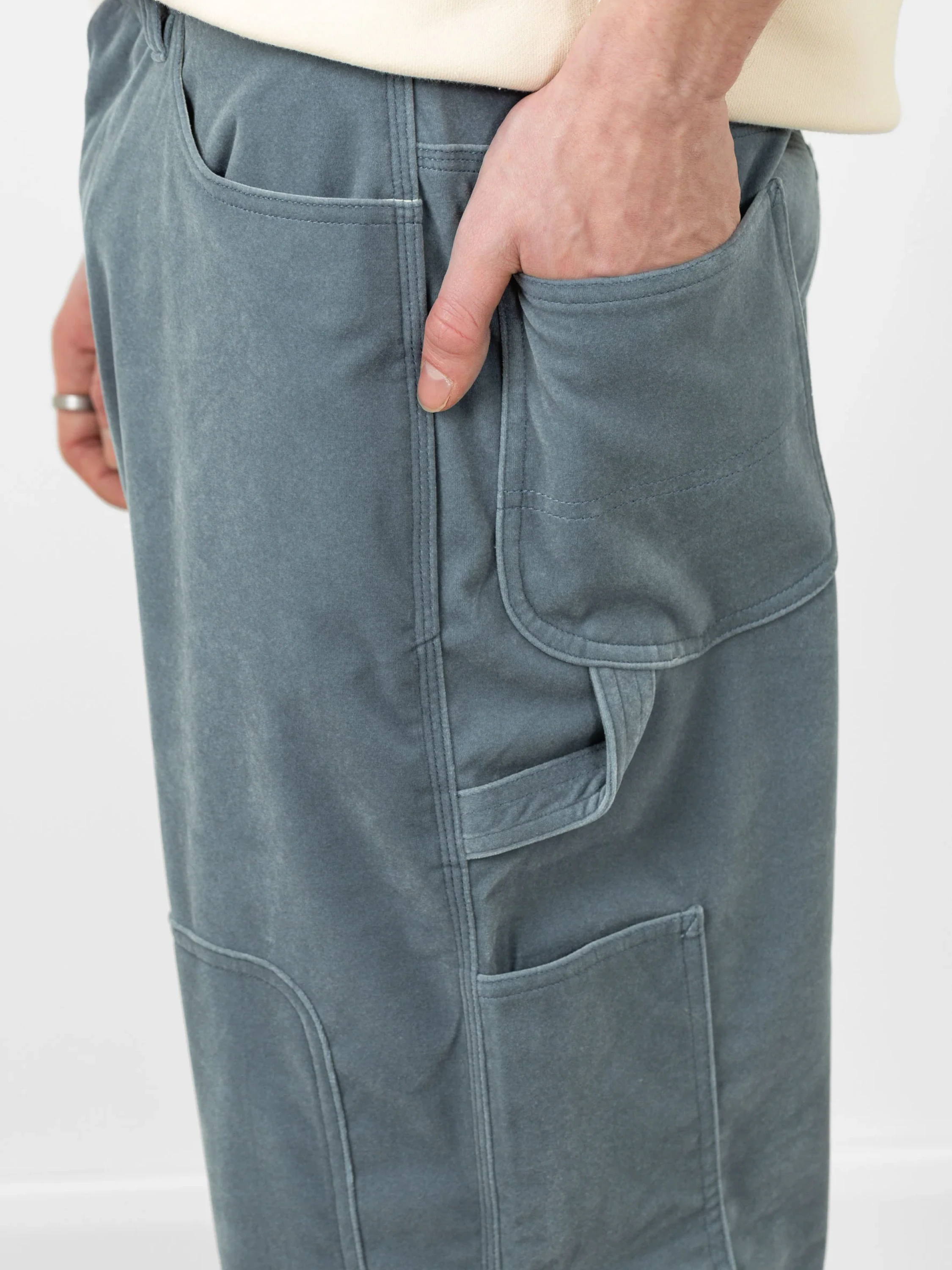 Брюки Garbstore Staple Pant Blue