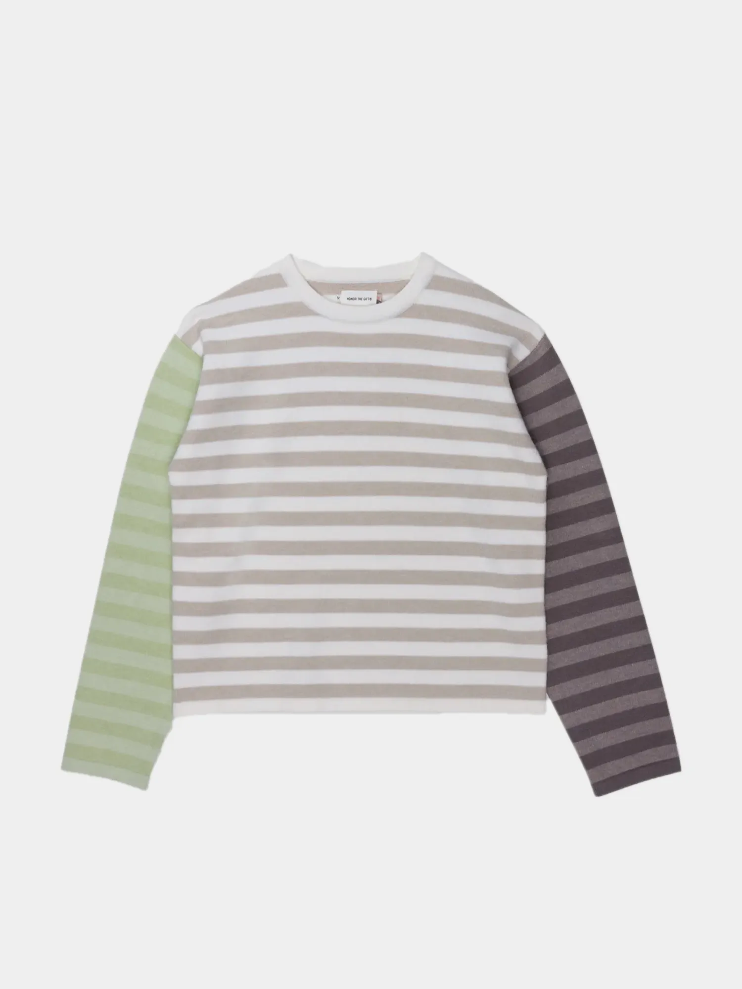 Пуловер HONOR THE GIFT Multi Stripe Bone