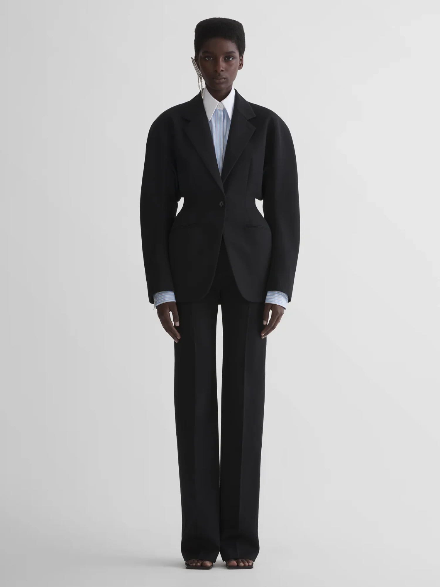 Женский пиджак MUGLER Cinched Black