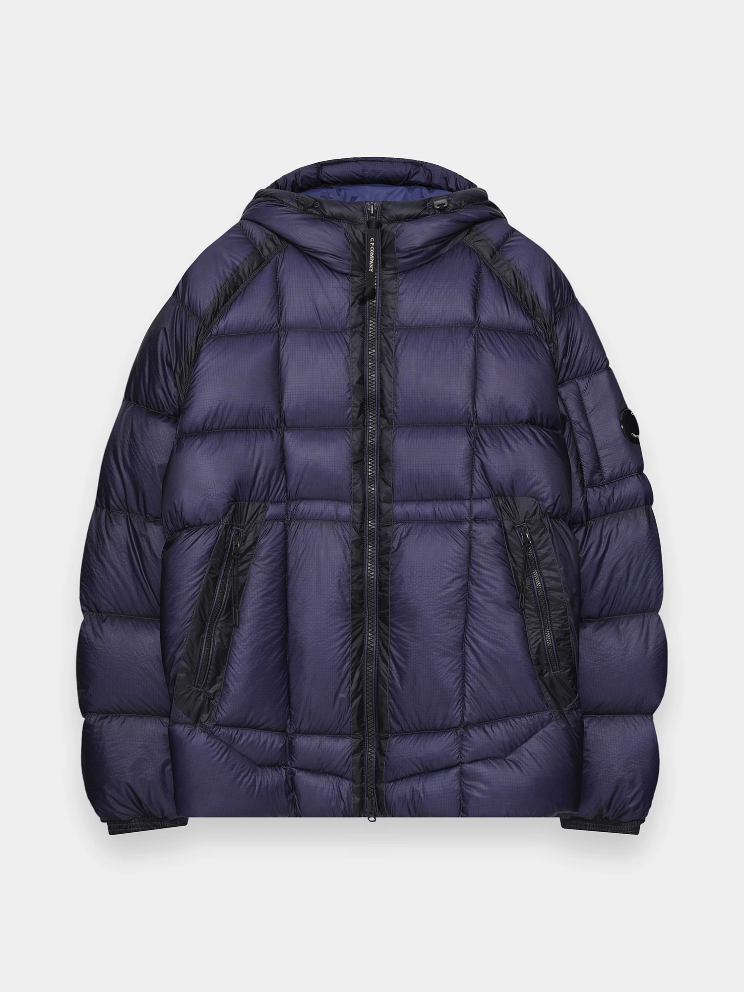 Пуховик C.P. Company D.D. Shell Hooded Medium Down Estate Blue