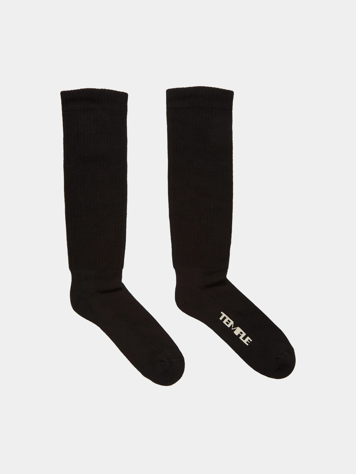 Носки RICK OWENS DRKSHDW Temple Knee High Black/Pearl