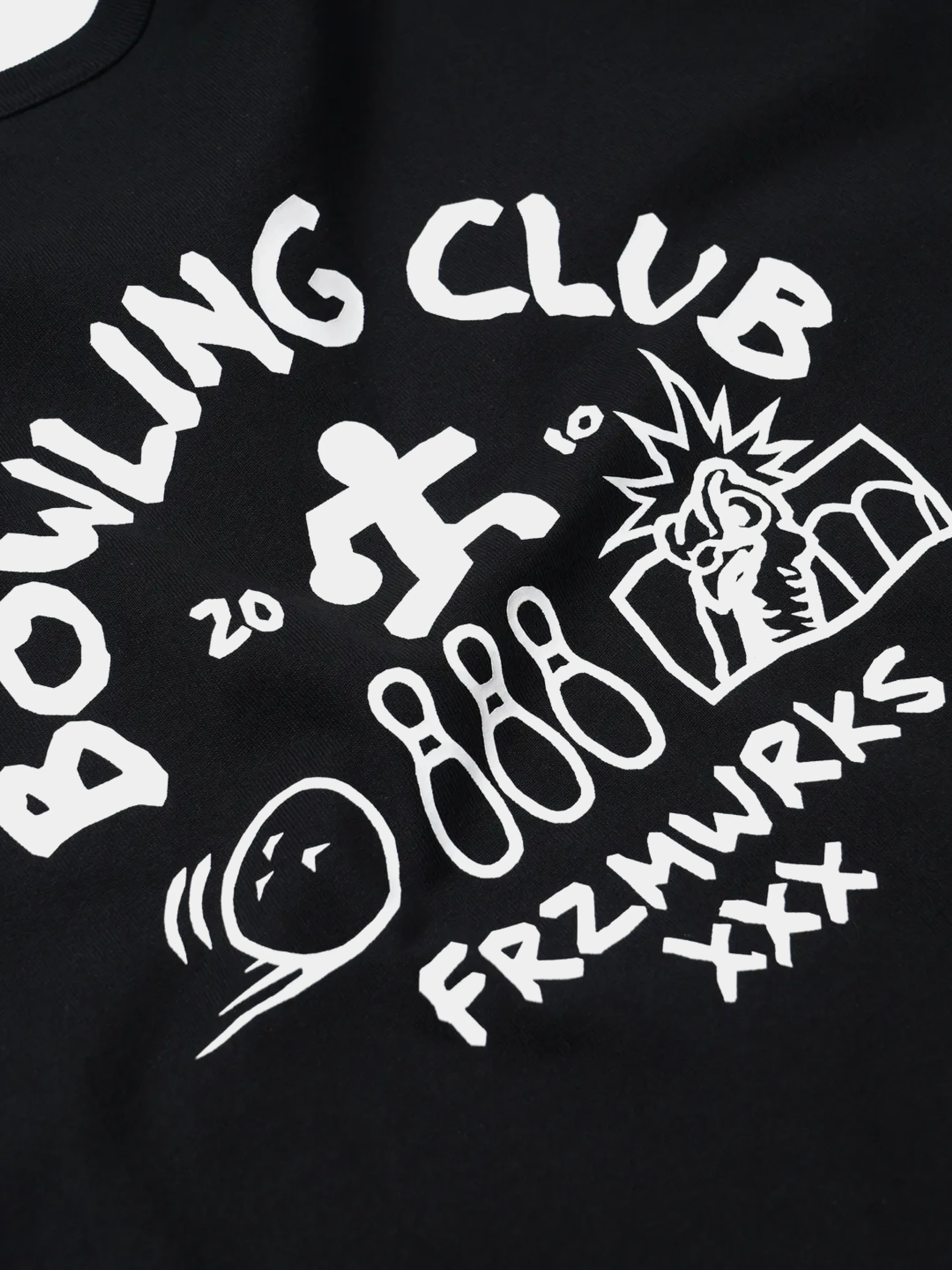 Футболка FrizmWORKS XXX Bowling Club Tee Black