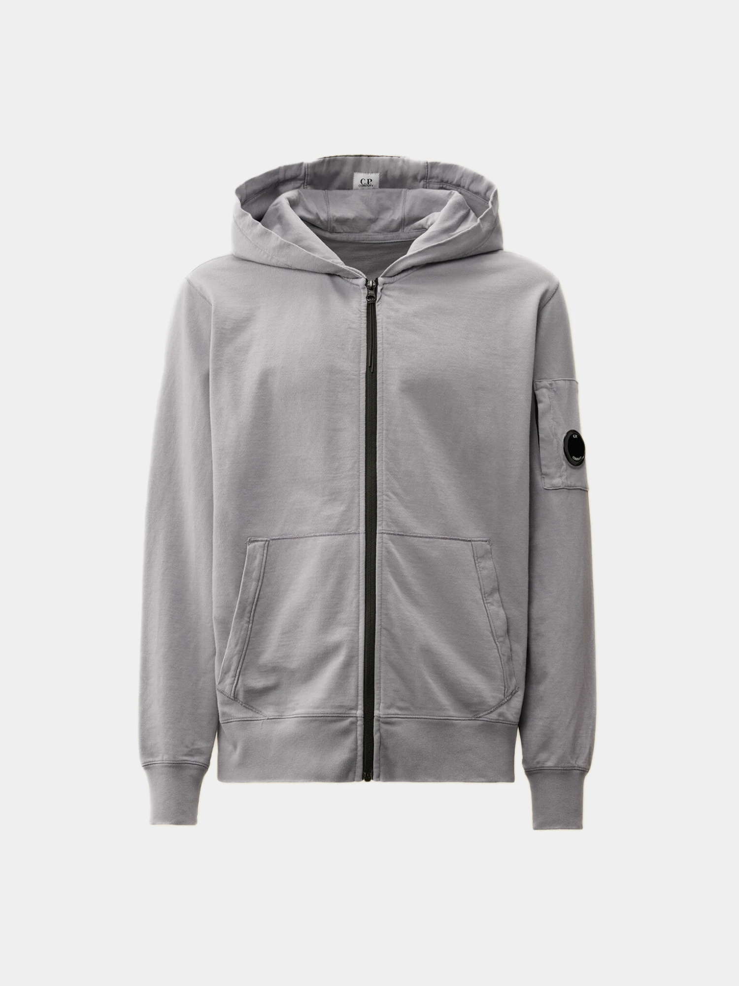 Зип-худи C.P. Company Light Fleece Full Zip Lavender Violet
