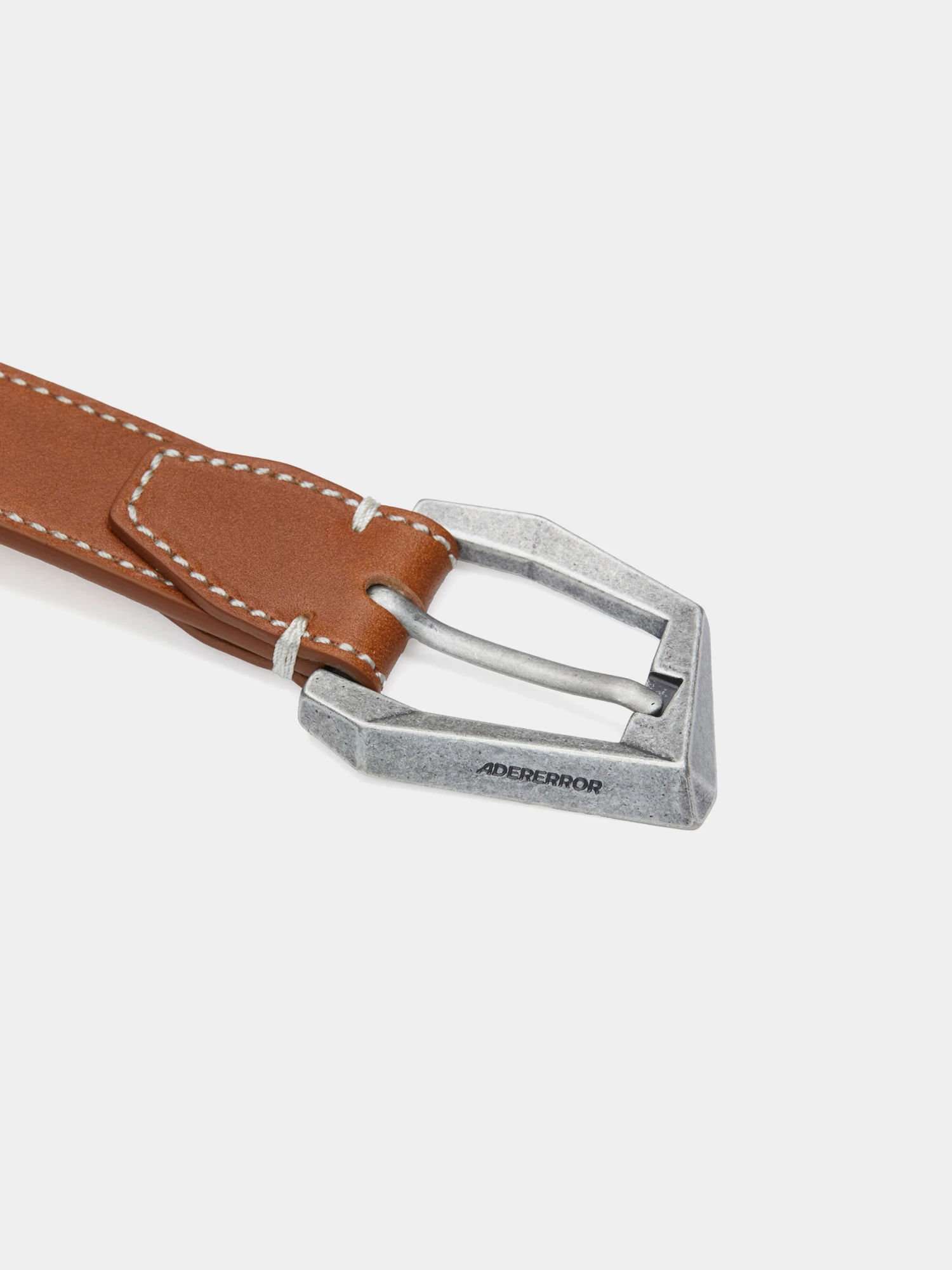 Ремень ADERERROR Fluic Label Belt Brown