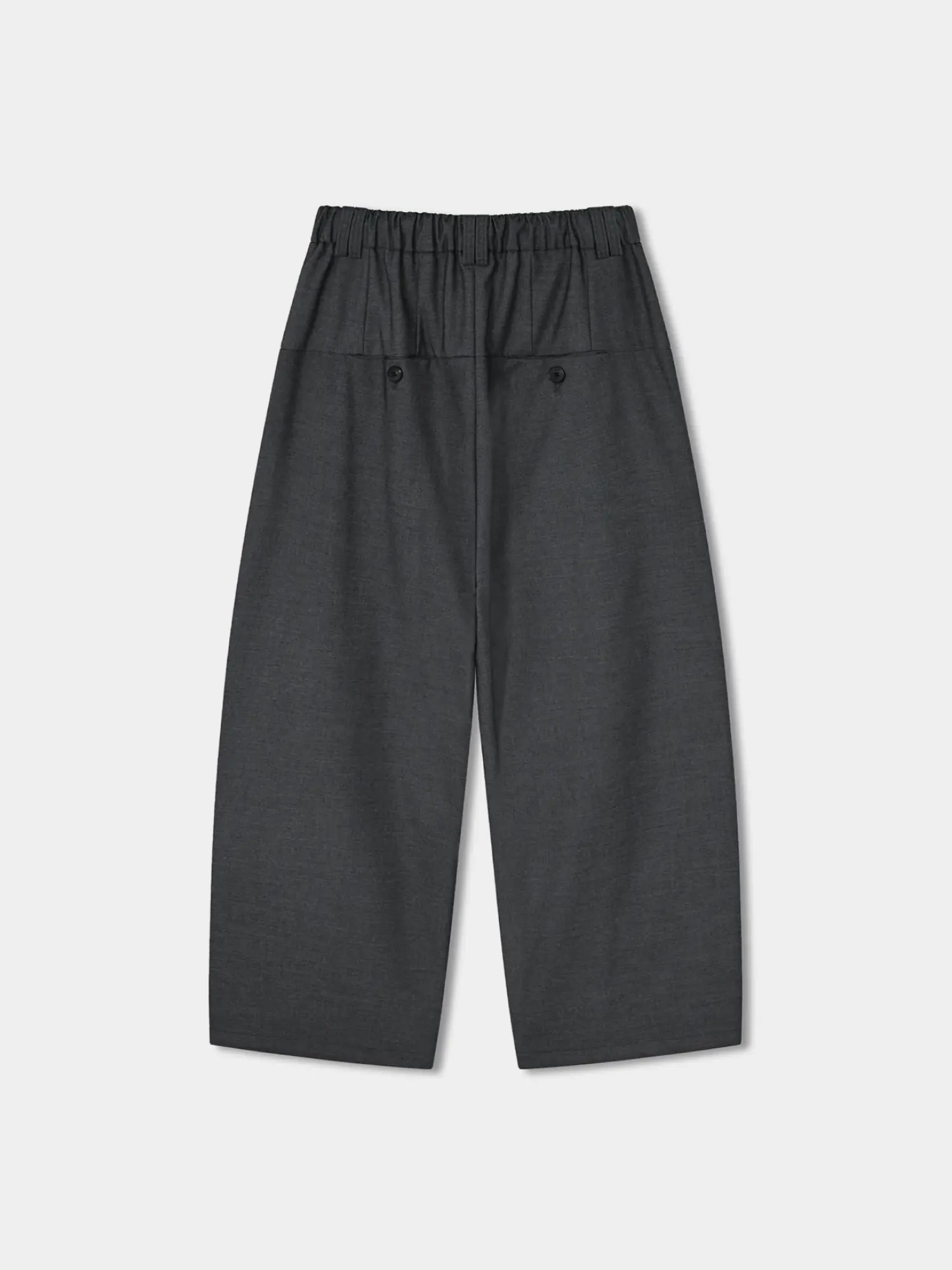 Брюки ANGLAN Valley Tuck Trousers Charcoal