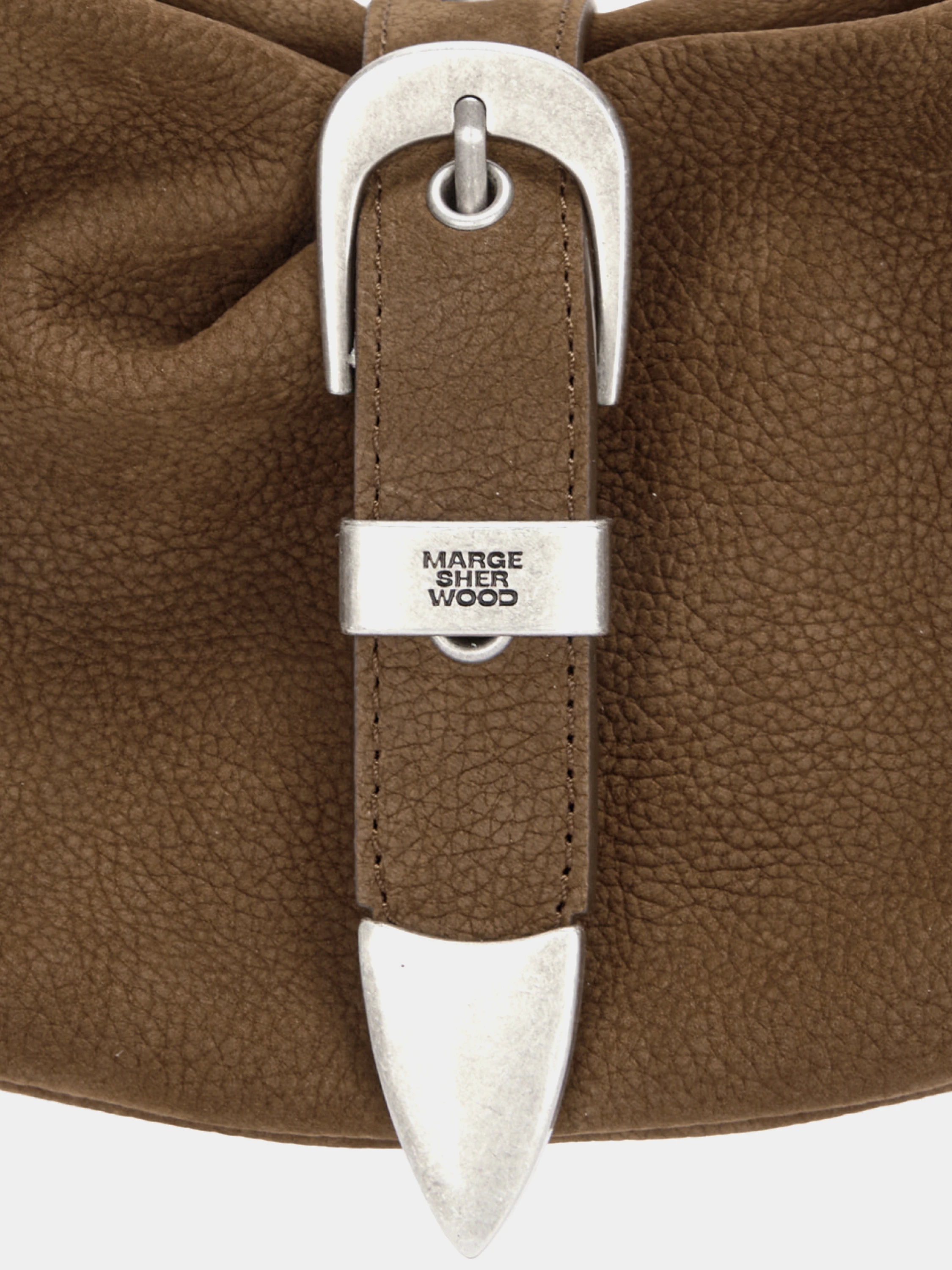 Сумка MARGESHERWOOD Belted Hobo Medium Chestnut Nubuck