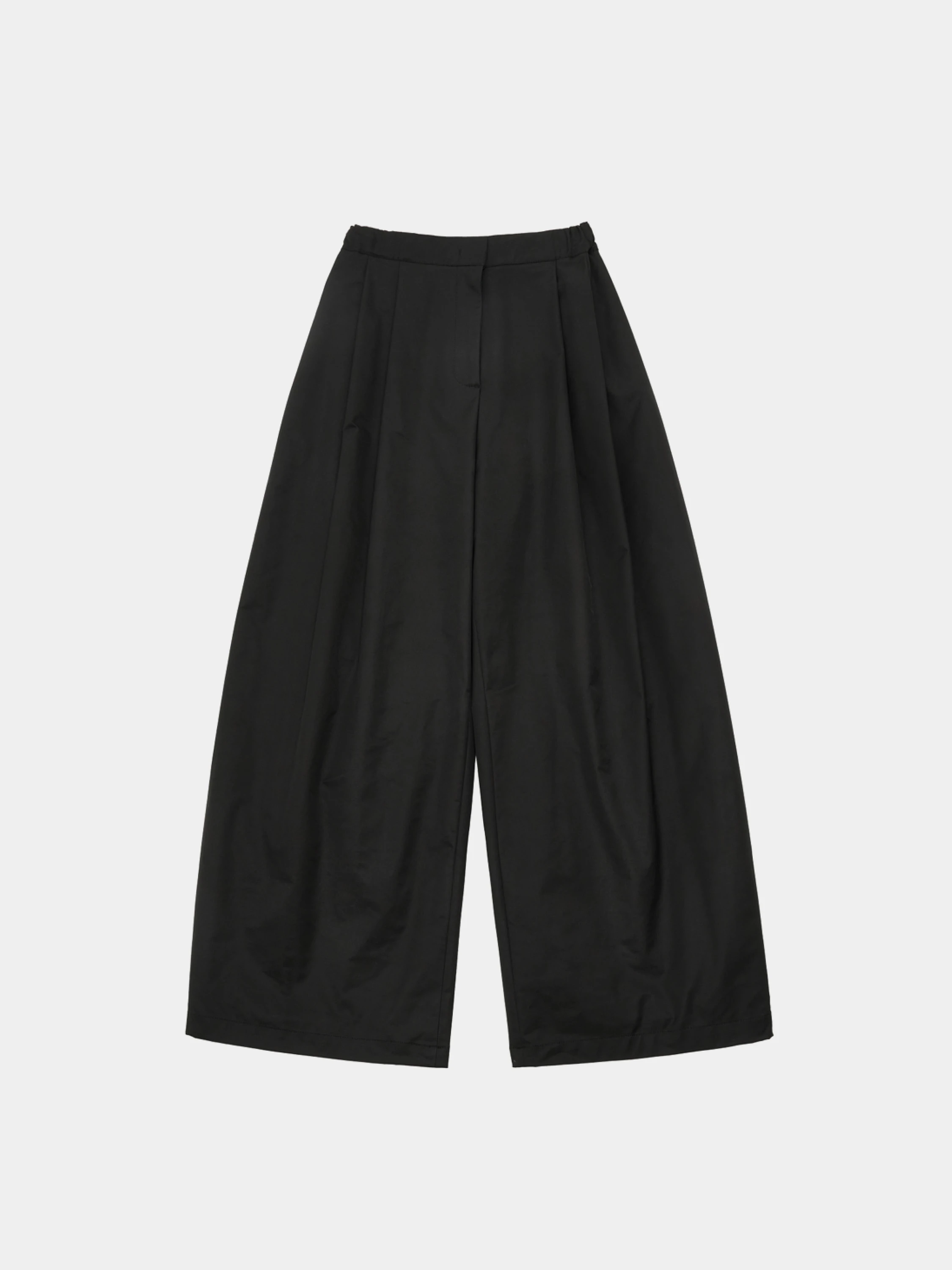 Женские брюки AMOMENTO Two Tuck Balloon Pants Black