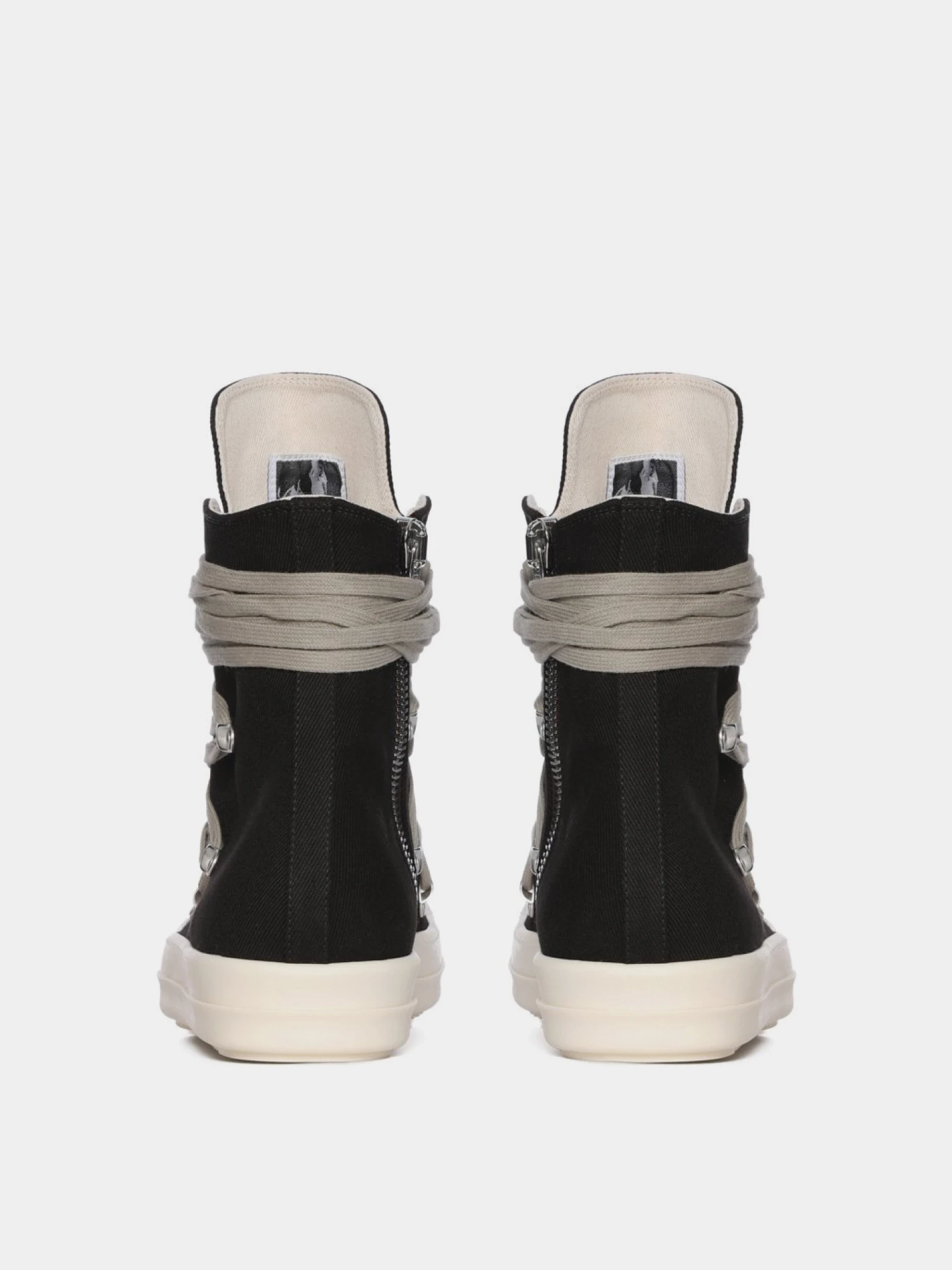 Кеды RICK OWENS DRKSHDW Megalaced Dirty Black/Milk