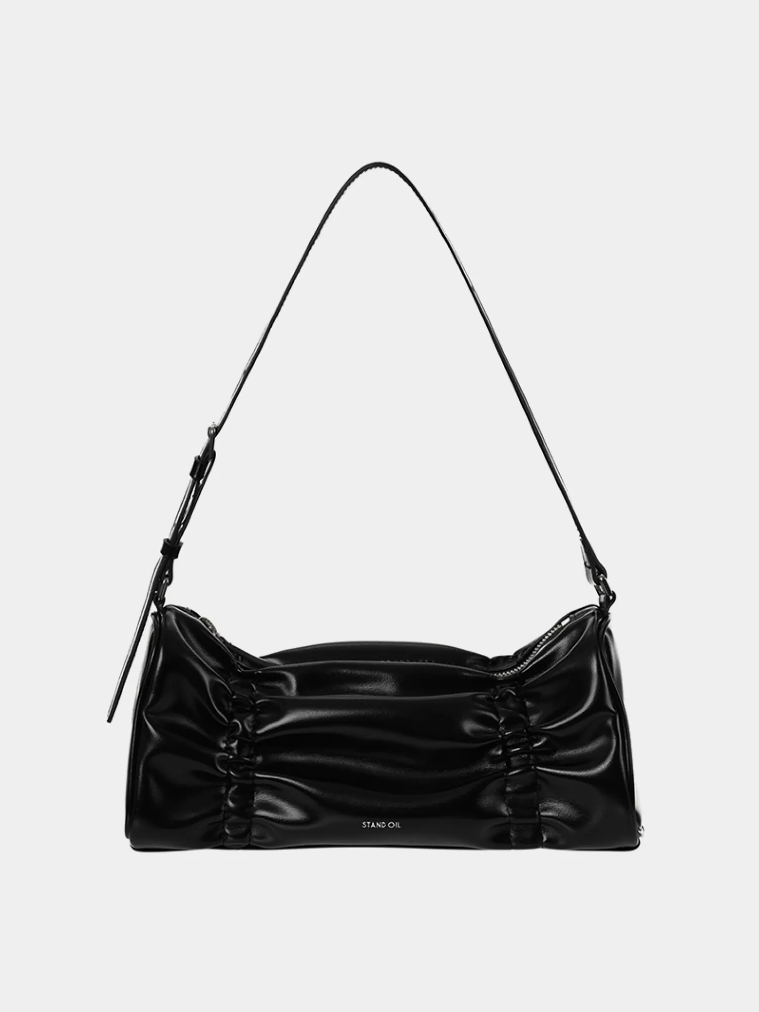 Женская сумка STAND OIL Pleats Black