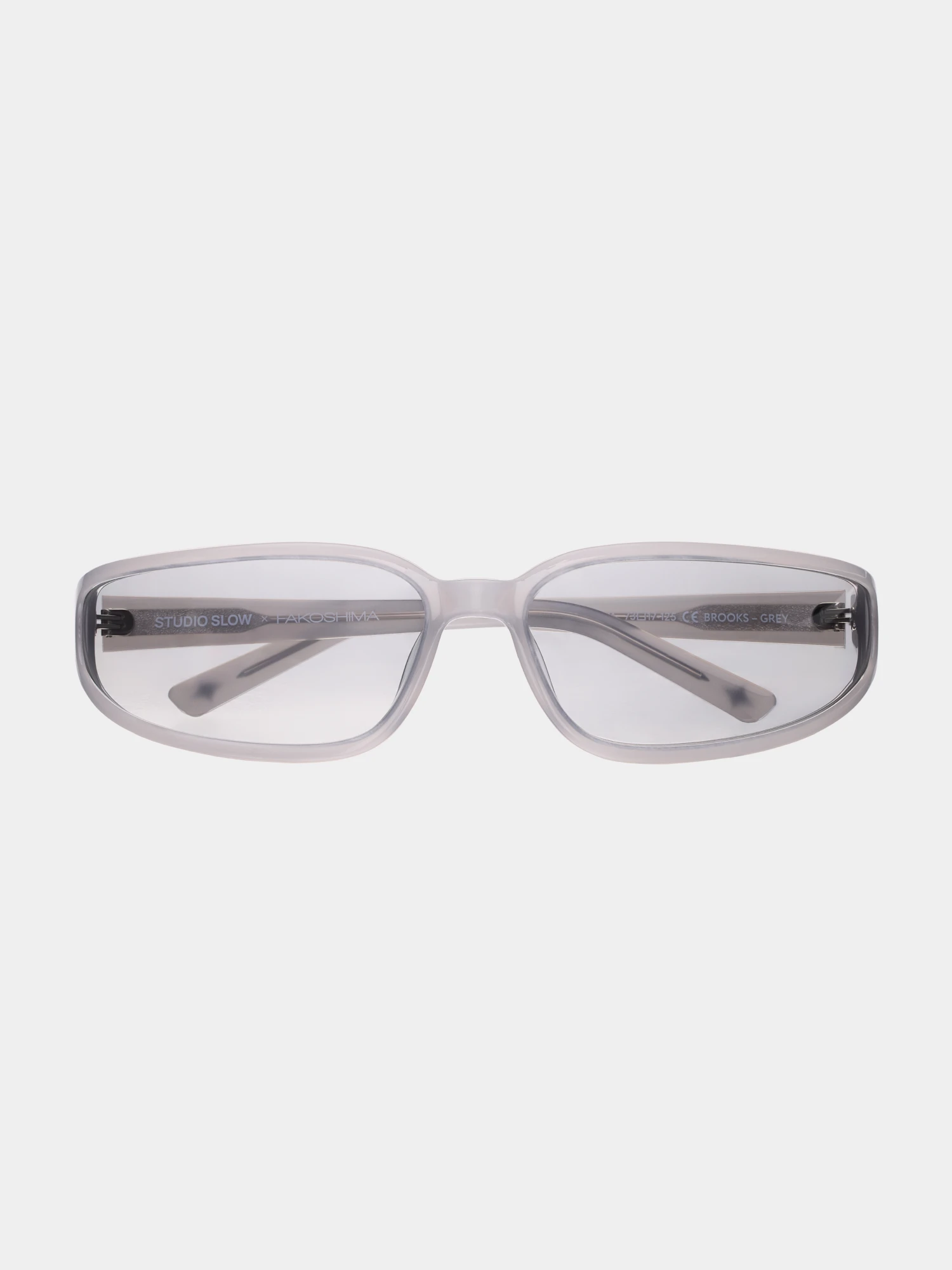 очки studio slow x fakoshima brooks glossy grey