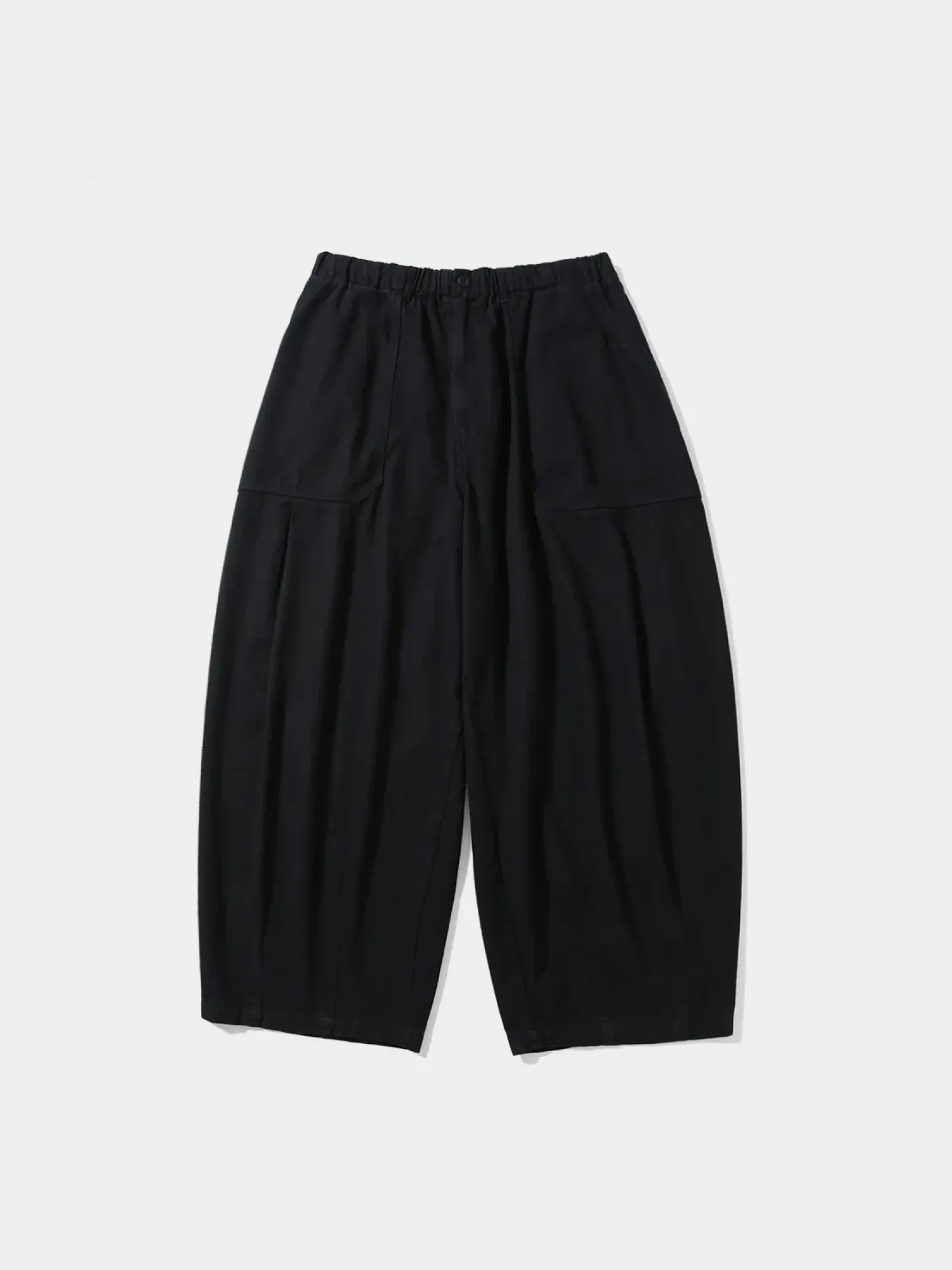 Брюки ANGLAN Fatigue Herringbone Balloon Pants Black
