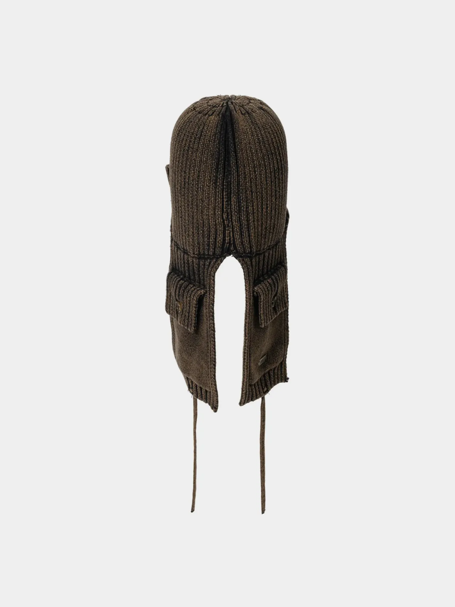 Шапка AJOBYAJO Washed Knit Trooper Brown