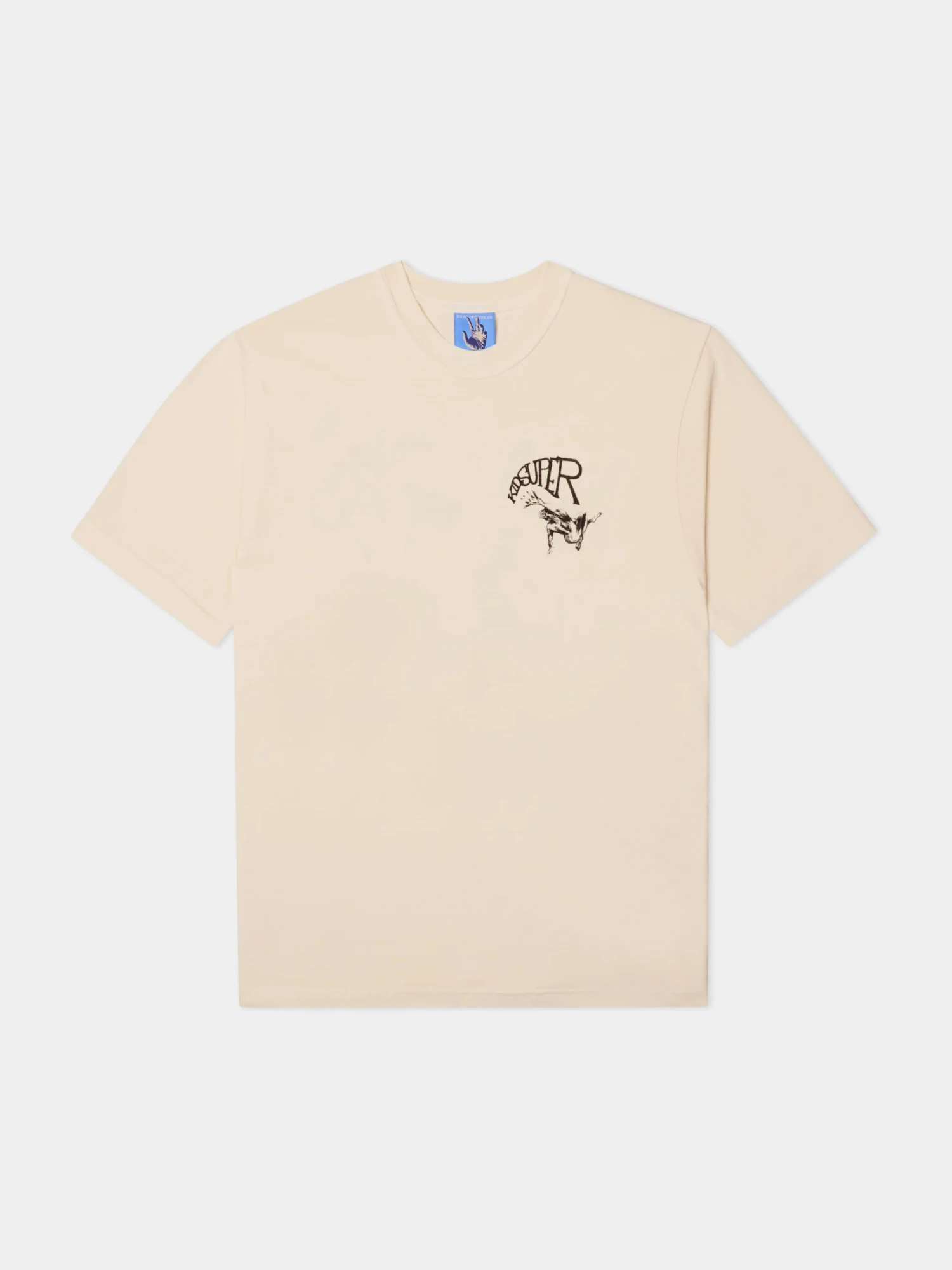 Футболка KidSuper Trapeze Woman Tee Cream