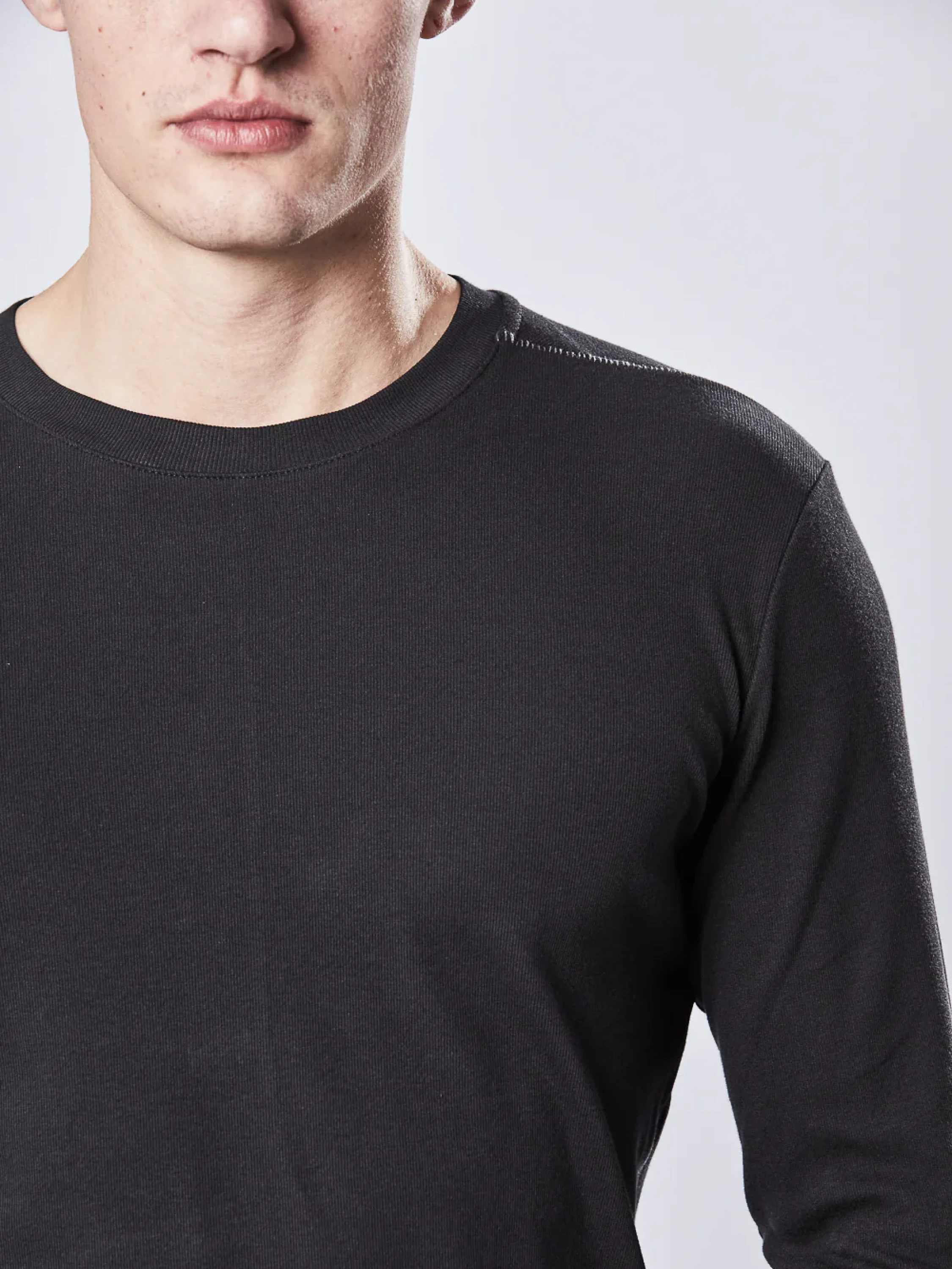 Лонгслив thom/krom M TS 755 Black