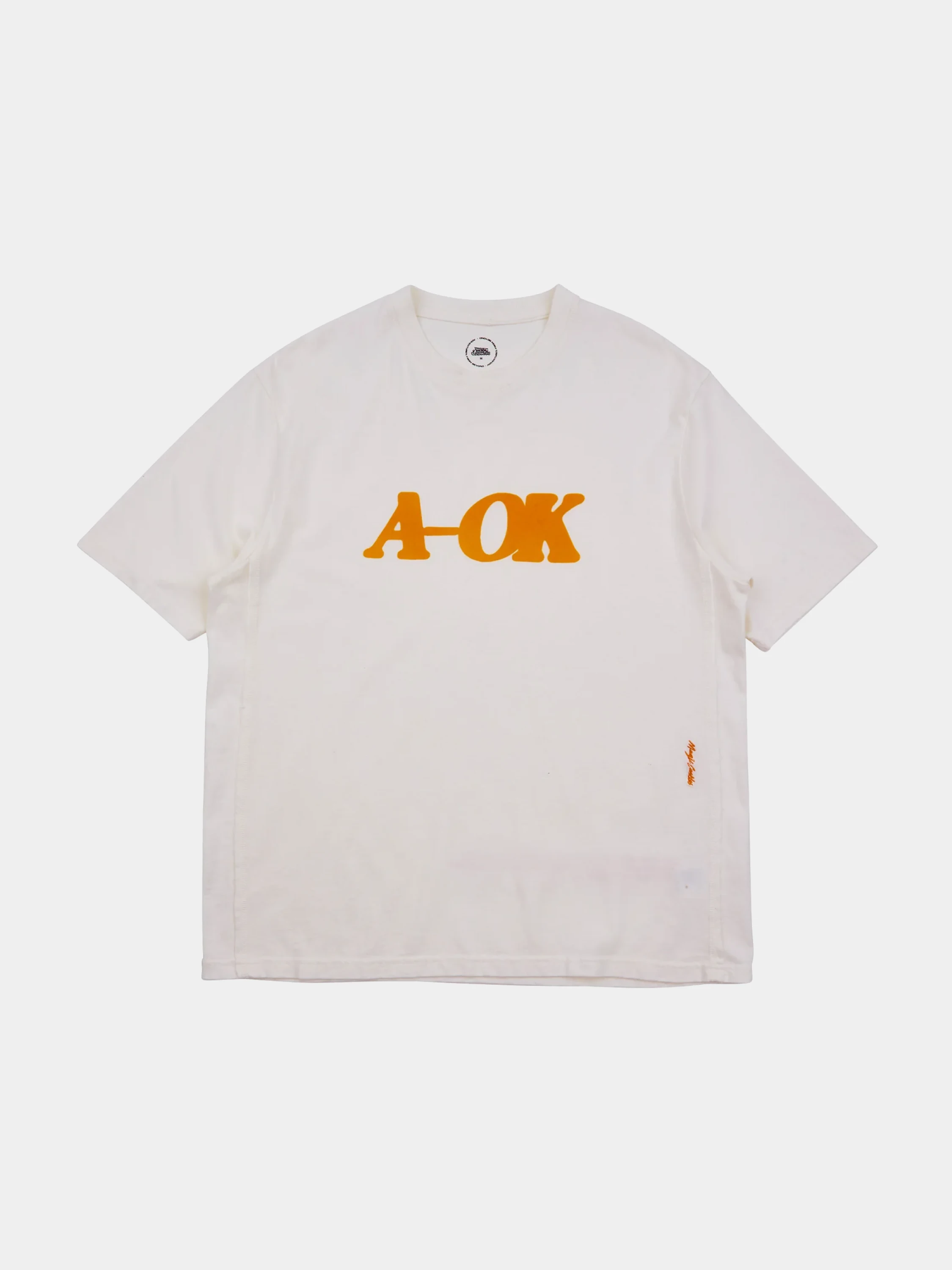 Футболка ACMH A-OK SS Tee Off White