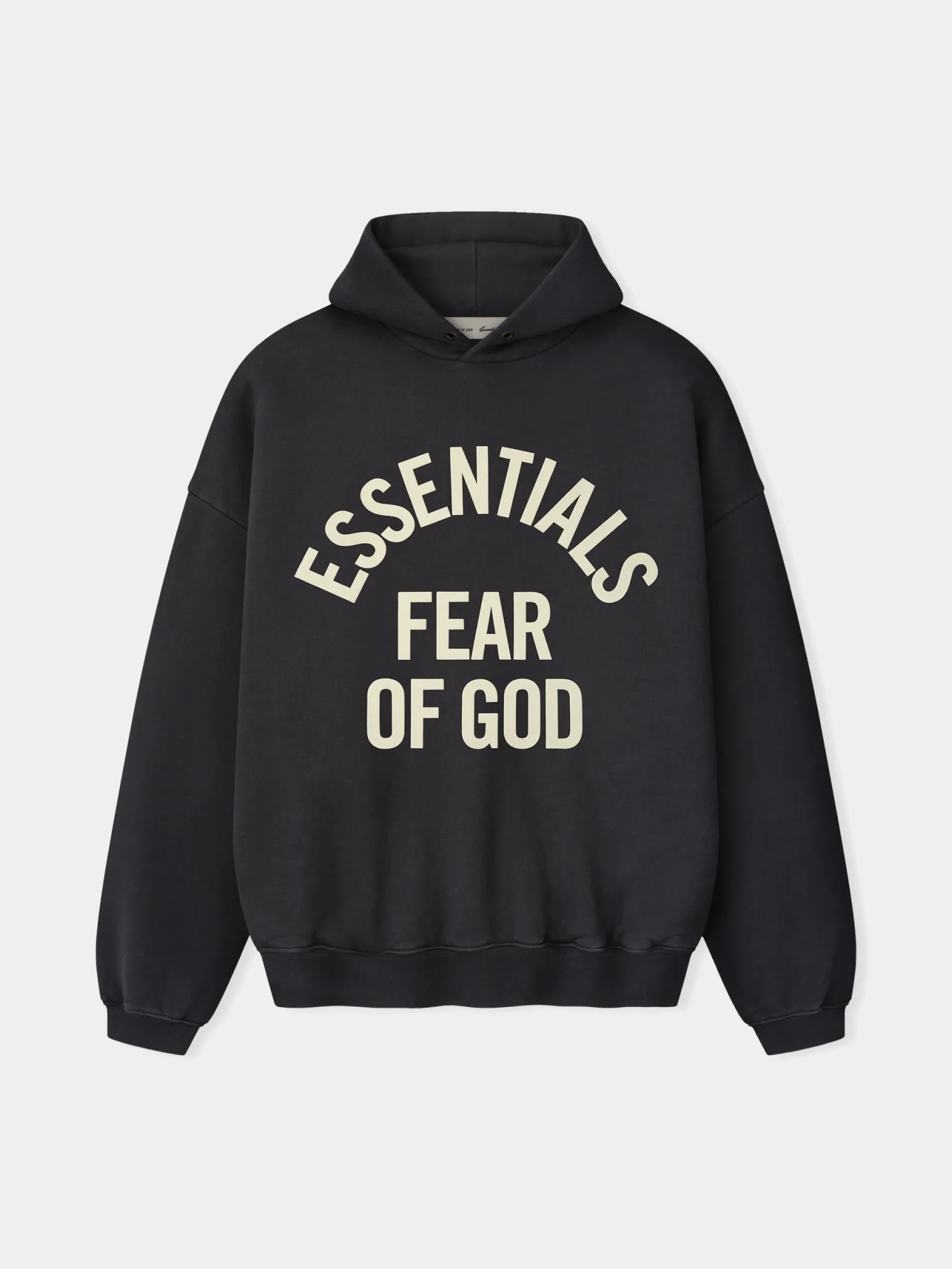 Худи Fear of God ESSENTIALS Campus 90'S Faded Black