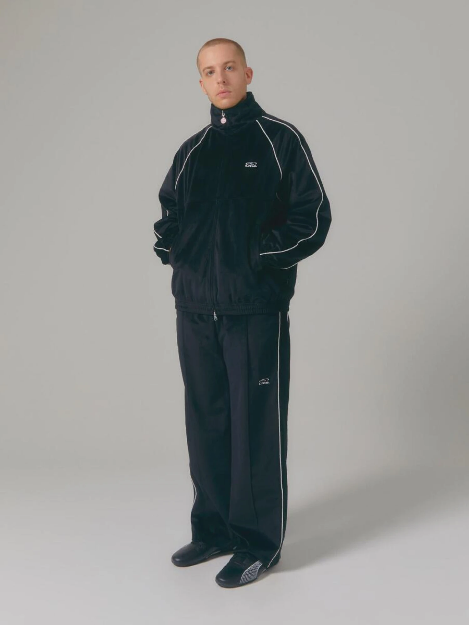 Брюки LMC Velour Piping Pants Black
